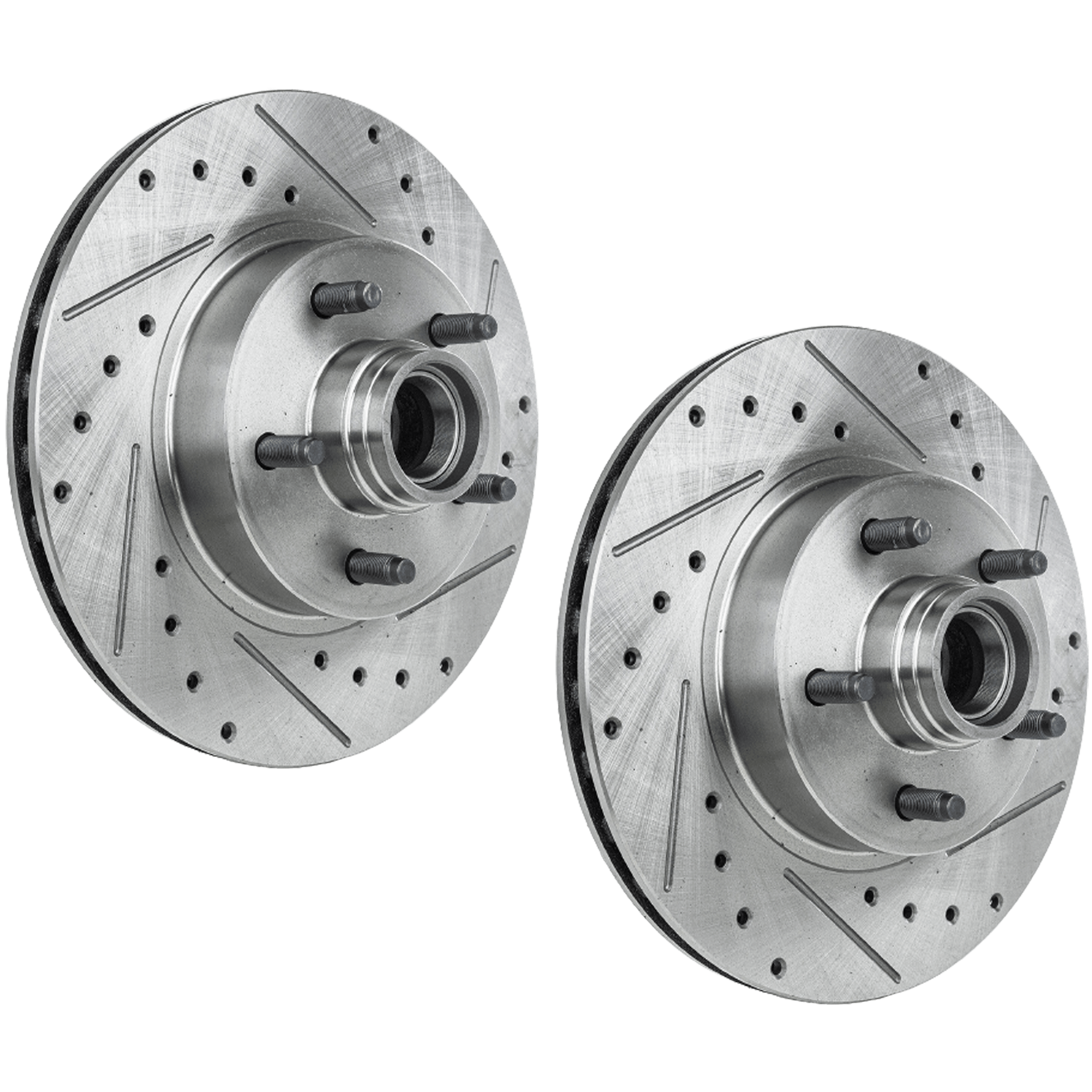 AM EXPLORER 95-01 RANGER 98-11 MOUNTAINEER 97-01 FRONT BRAKE DISC RH AND LH Performance Rotor Drilled and Slotted SKU SET JF27110049DRS2 OEM 19360-19852-27075-42273-54029