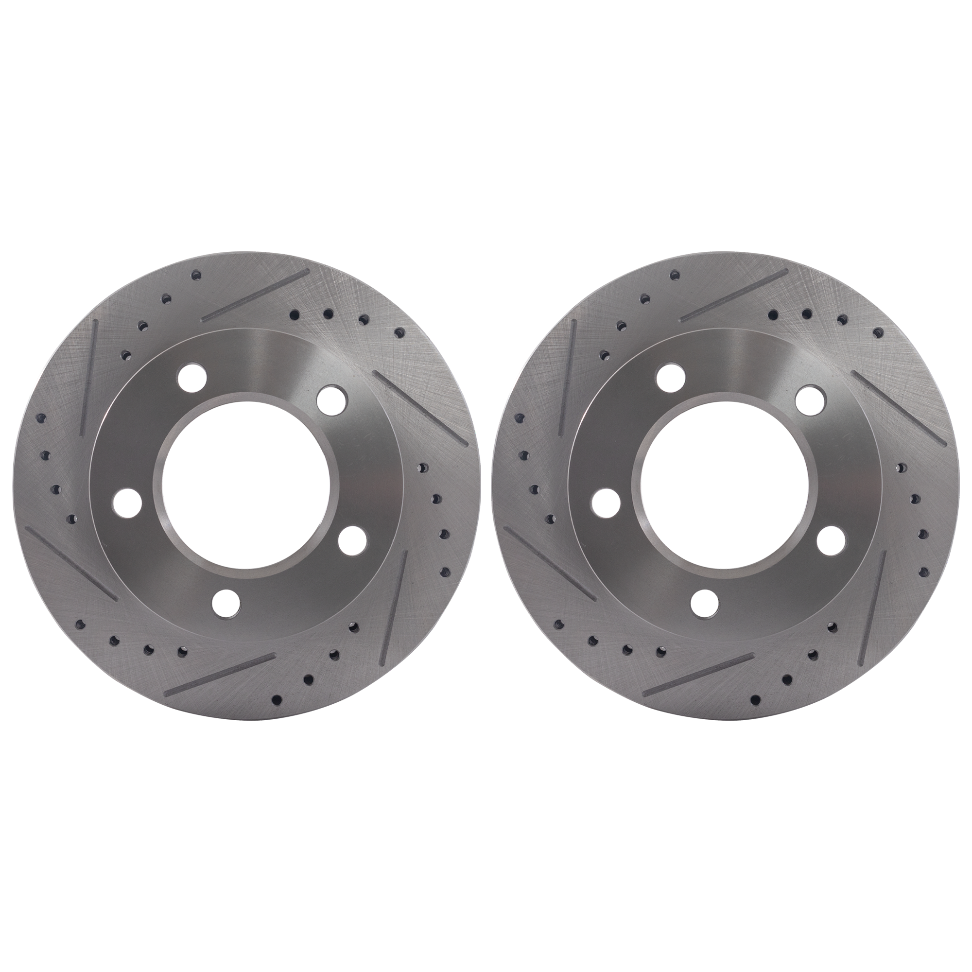 AM F 150 BRONCO 94-96 FRONT BRAKE DISC RH AND LH Disc Only Drilled and Slotted SKU SET JF27110054DRS2 OEM 1181-19771-27070-54020-65595-6