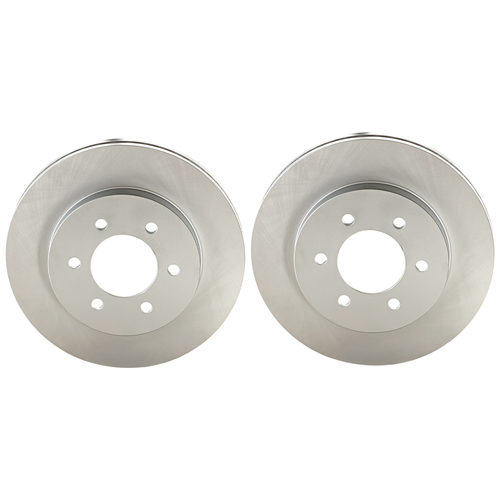 AM F 150-04-08 MARK LT 06-08 FRONT BRAKE DISC RH AND LH Plain Surface G Coated Cast Iron Vented 6 Lugs SKU SET JF27110057G 2 OEM 4L3Z1125AA PFM