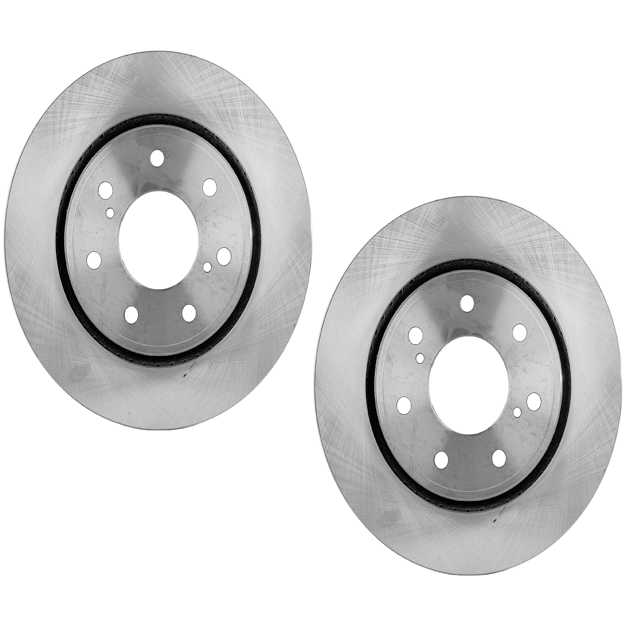 AM F 150-10-14 FRONT BRAKE DISC RH AND LH 2 Wheel Set Plain Surface Vented 7 Lugs SKU SET JF27110063-2 OEM 42275-54173-850190-900848-6005
