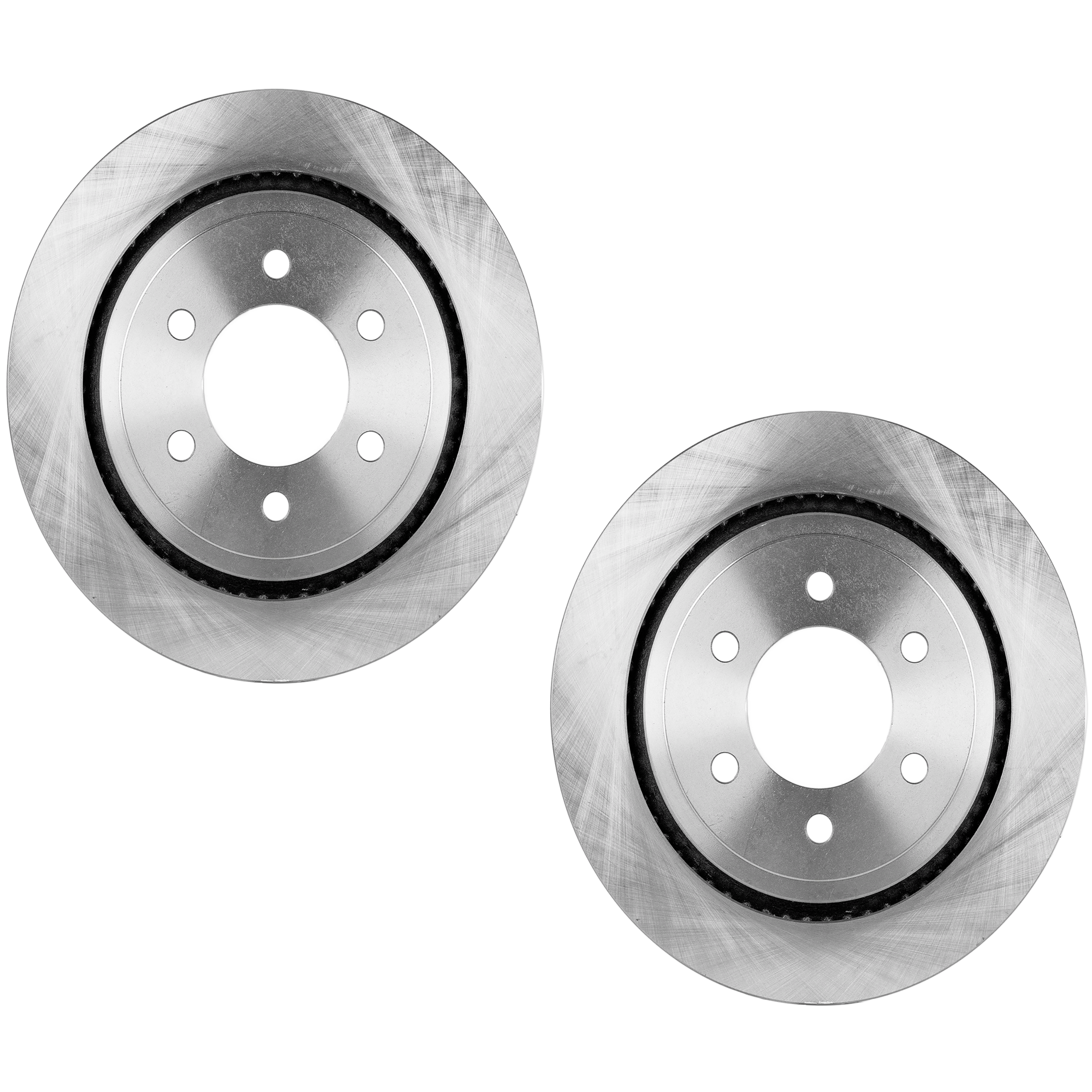 AM F 150-15-17 REAR BRAKE DISC 2 Wheel Set SKU SET JF27110066-2 OEM FL3Z2C026A