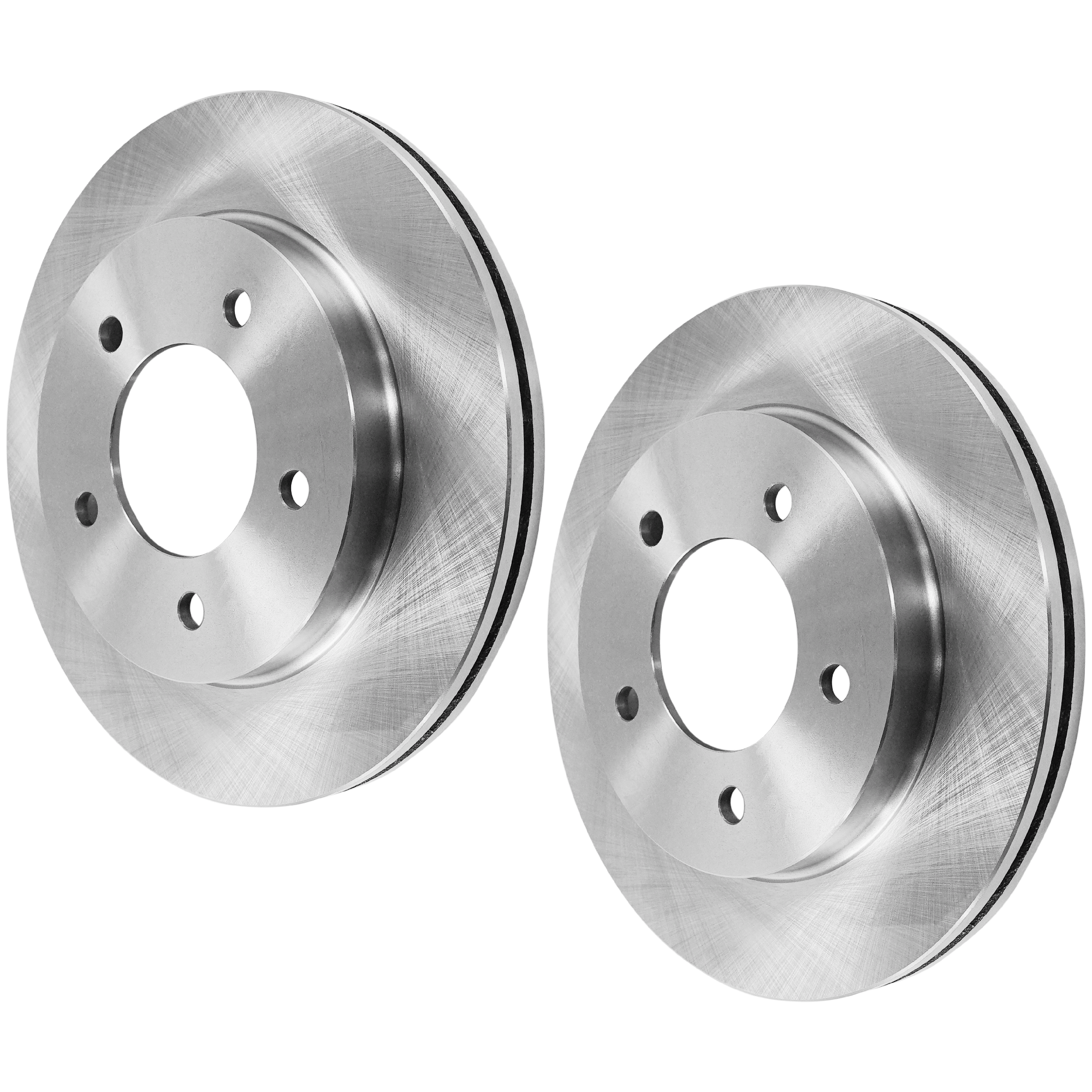 AM F 150-97-03 F 150 HERITAGE 04-04 FRONT BRAKE DISC RH AND LH 2 Wheel Set Plain Surface Vented 5 Lugs 4WD SKU SET JF27110069-2 OEM F65Z1125AC