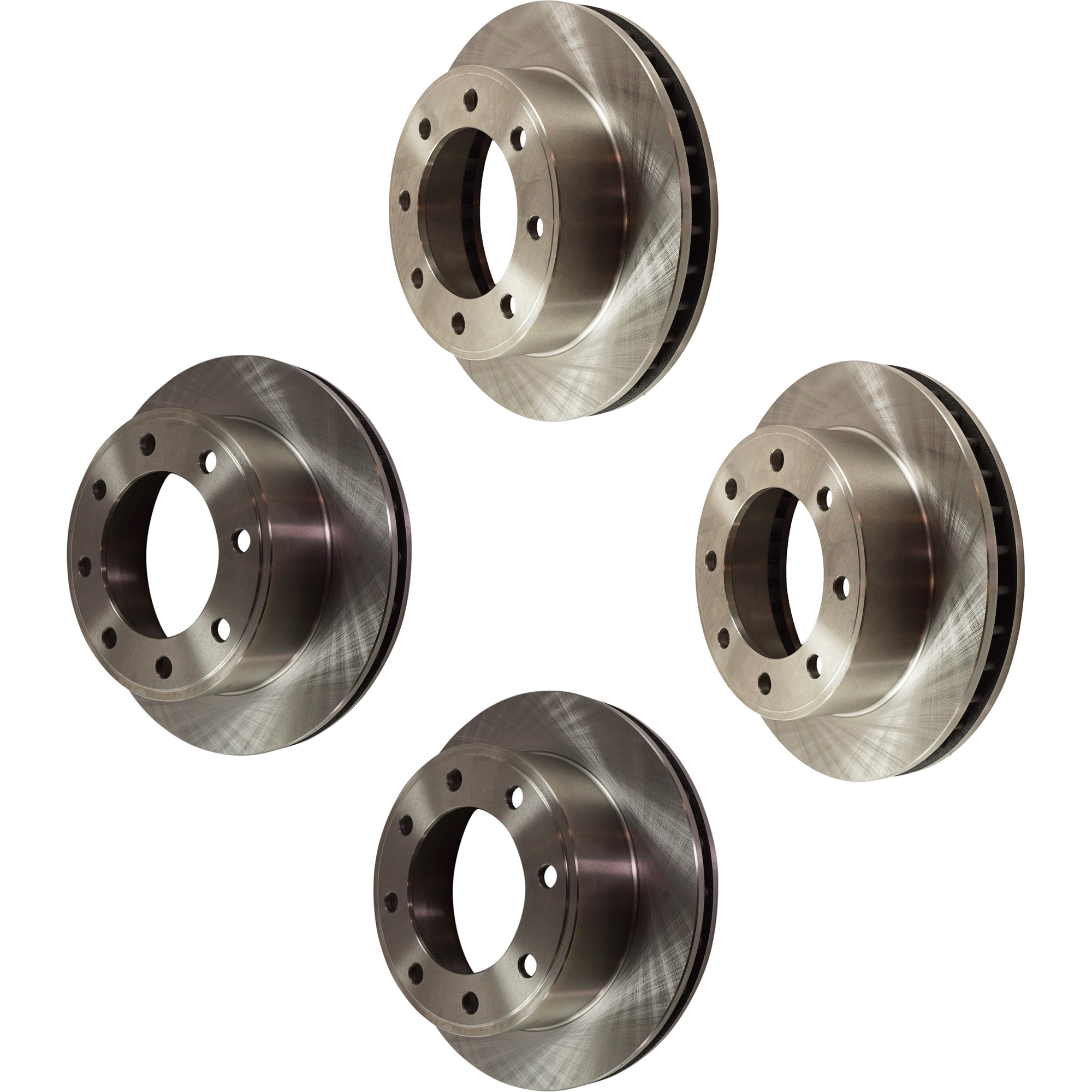 AM EXCURSION 00-05 F 250 SUPER DUTY 99-04 FRONT AND REAR BRAKE DISC 4 Wheel Set SKU SET JF27110078-4 A OEM F81Z1125CA F81Z1125DA YC3Z2C02