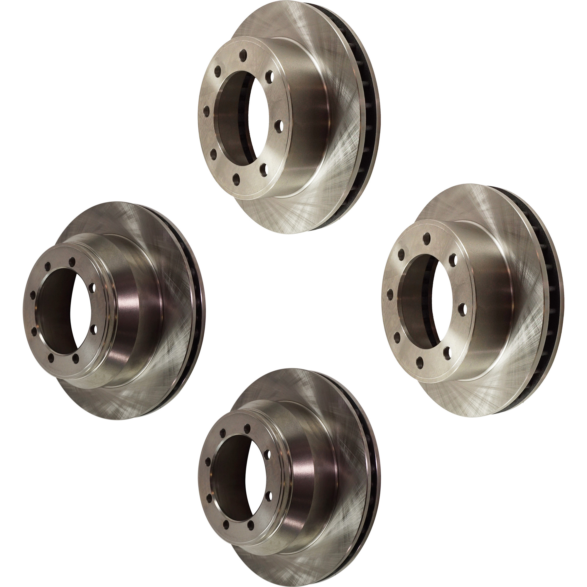 AM F 350 SUPER DUTY 99-04 FRONT AND REAR BRAKE DISC 4 Wheel Set SKU SET JF27110078-4 B OEM F81Z1125CA F81Z1125DA F81Z2C02