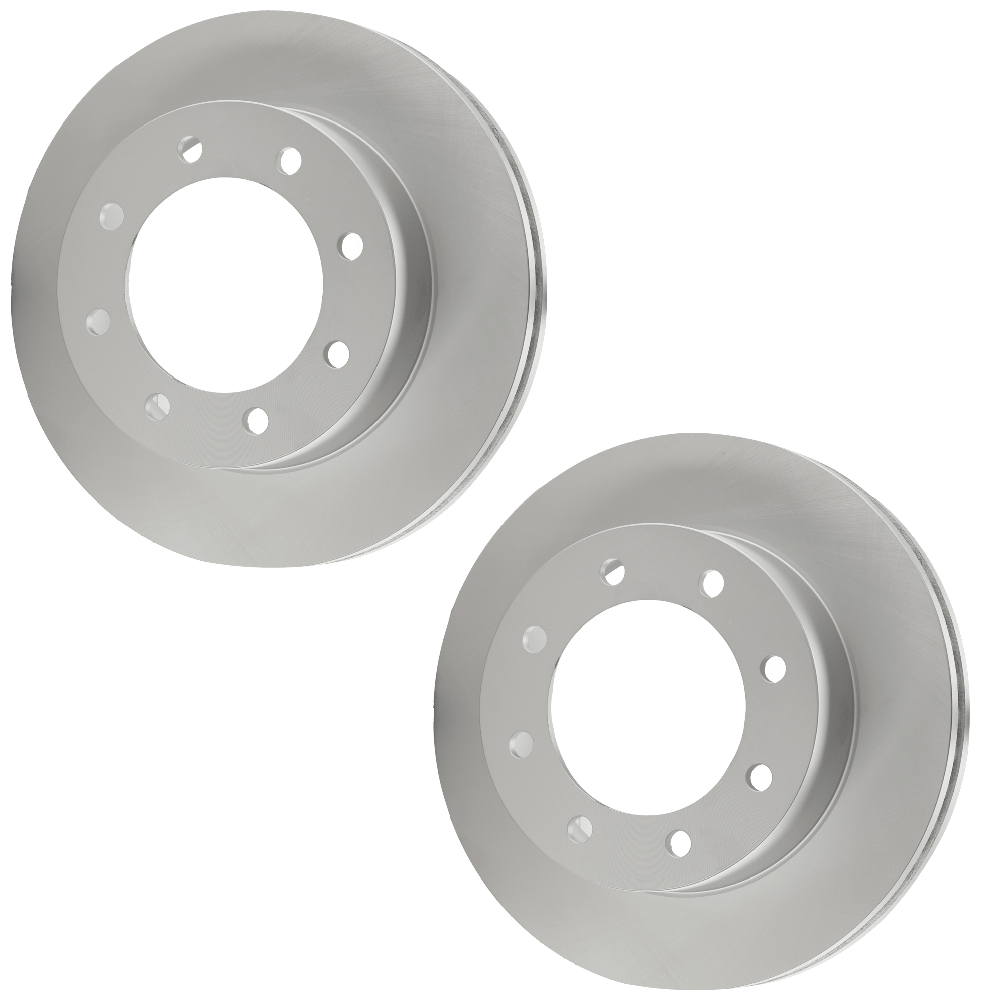 AM F 250 F 350 SUPER DUTY 05-12 FRONT BRAKE DISC RH AND LH Plain Surface G Coated Cast Iron Vented 8 Lugs SKU SET JF27110082G 2 OEM 5C3Z1125AB PFM