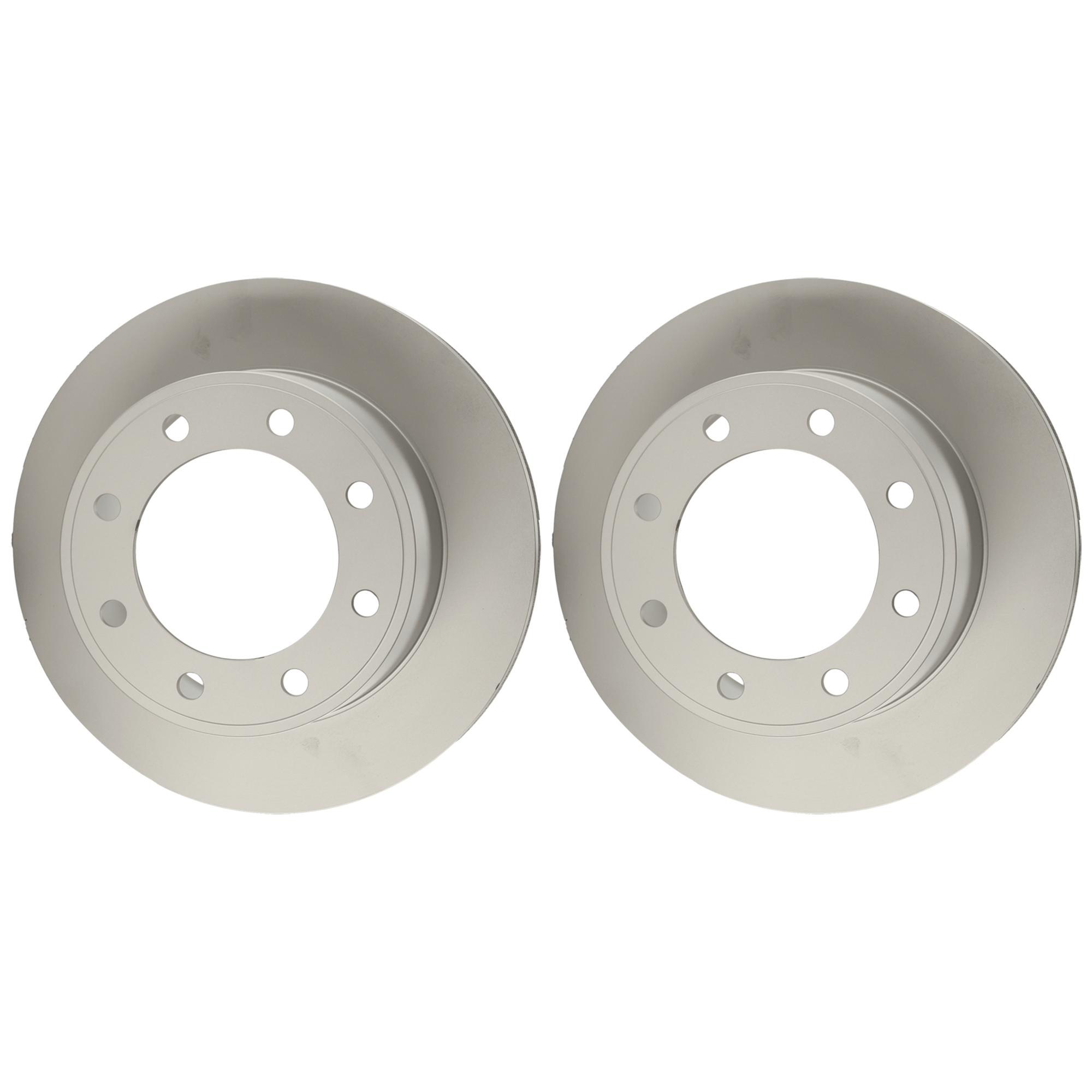 AM F 250 F 350 SUPER DUTY 05-12 REAR BRAKE DISC RH AND LH Plain Surface G Coated Cast Iron Vented 8 Lugs SKU SET JF27110083G 2 OEM 6C3Z2C026AA PFM