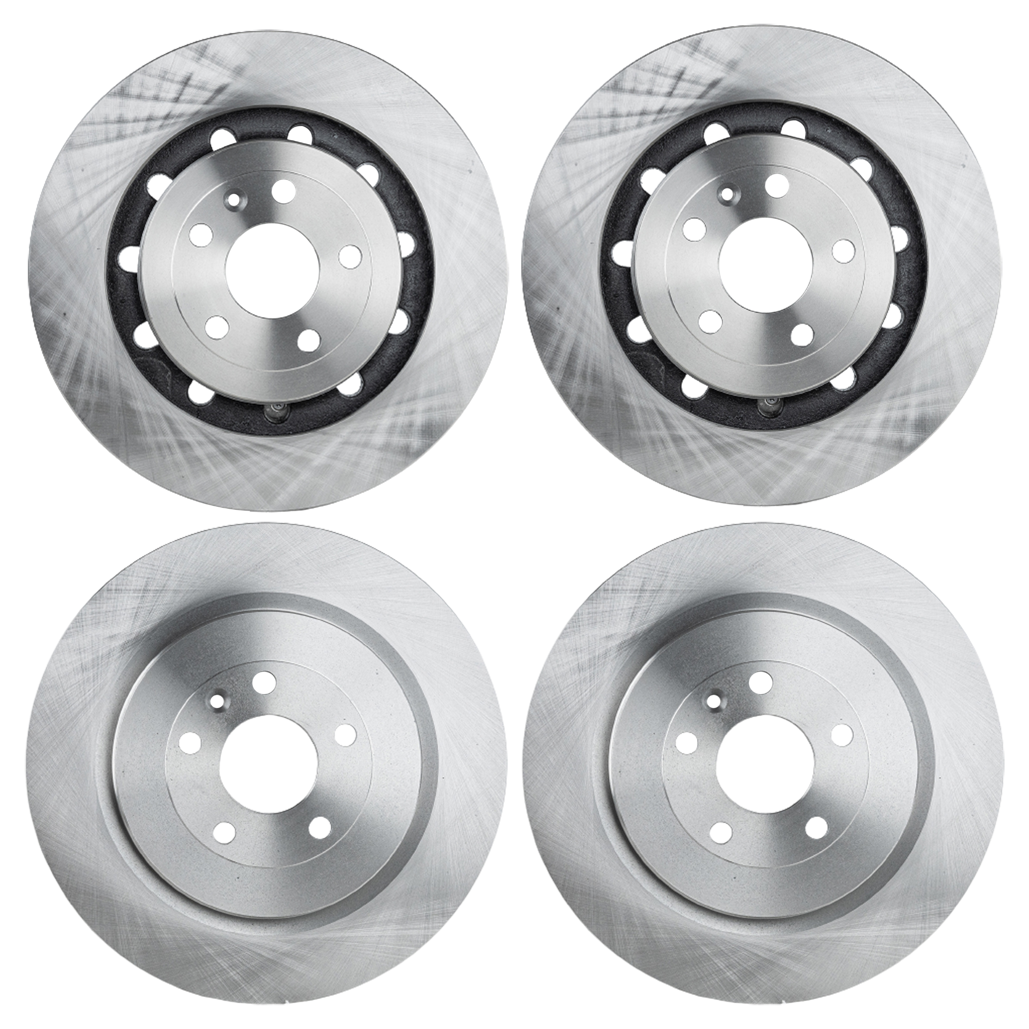AM EXPLORER 13-19 POLICE RESPONDER HYBRID 19-20 FRONT AND REAR BRAKE DISC 4 Wheel Set SKU SET JF27110102-4 OEM 42285-54189-54190-680983-85030