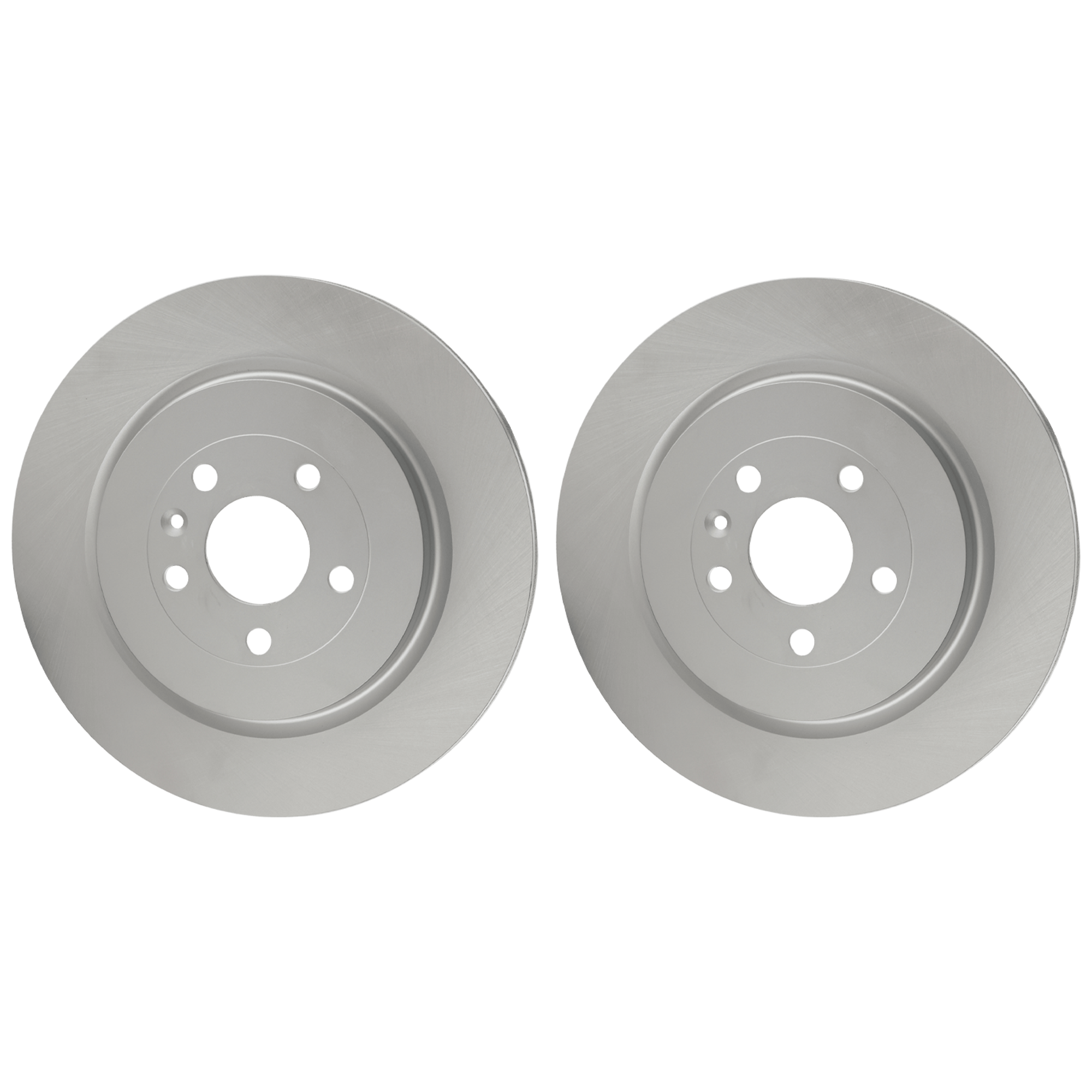 AM FLEX EXPLORER 13-19 REAR BRAKE DISC RH AND LH Plain Surface G Coated Cast Iron Vented 5 Lugs SKU SET JF27110103G 2 OEM DG1Z2C026A PFM