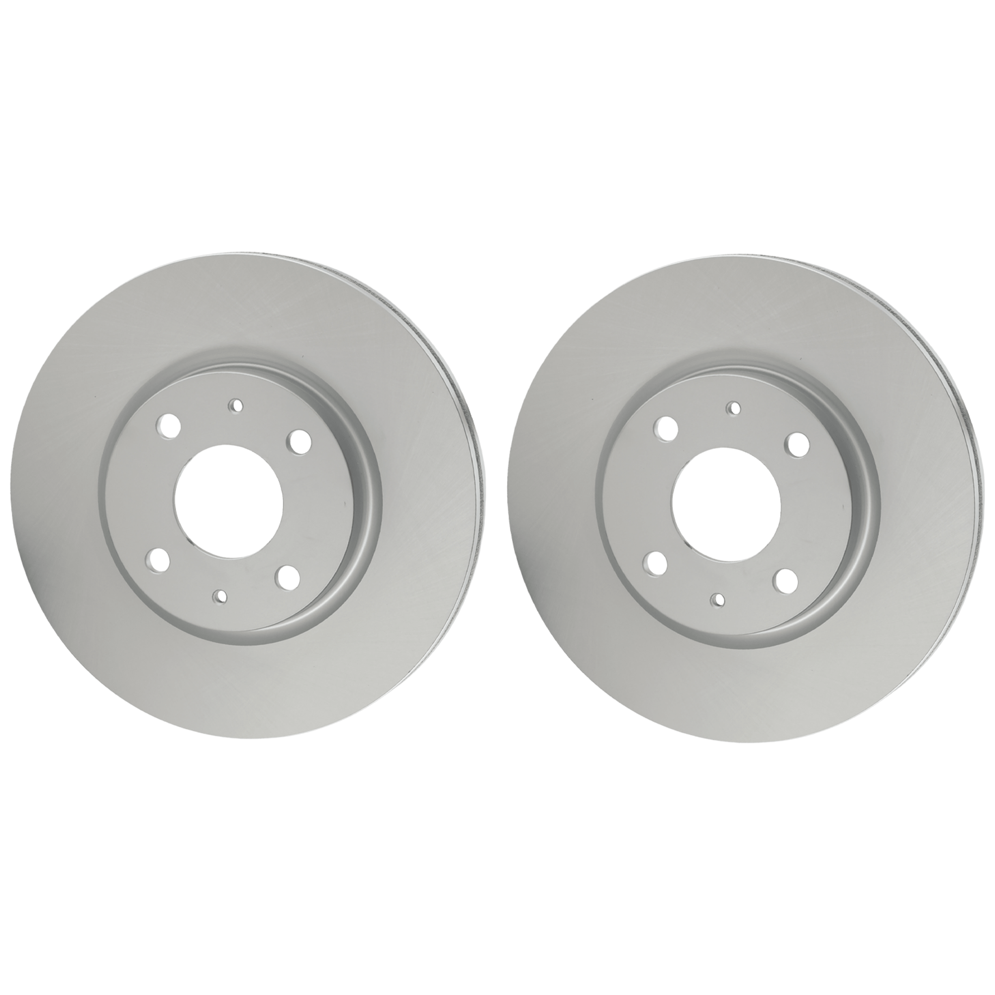 AM FOCUS 08-11 FRONT BRAKE DISC RH AND LH Plain Surface G Coated Cast Iron Vented 4 Lugs SKU SET JF27110107G 2 OEM 9S4Z1125A PFM