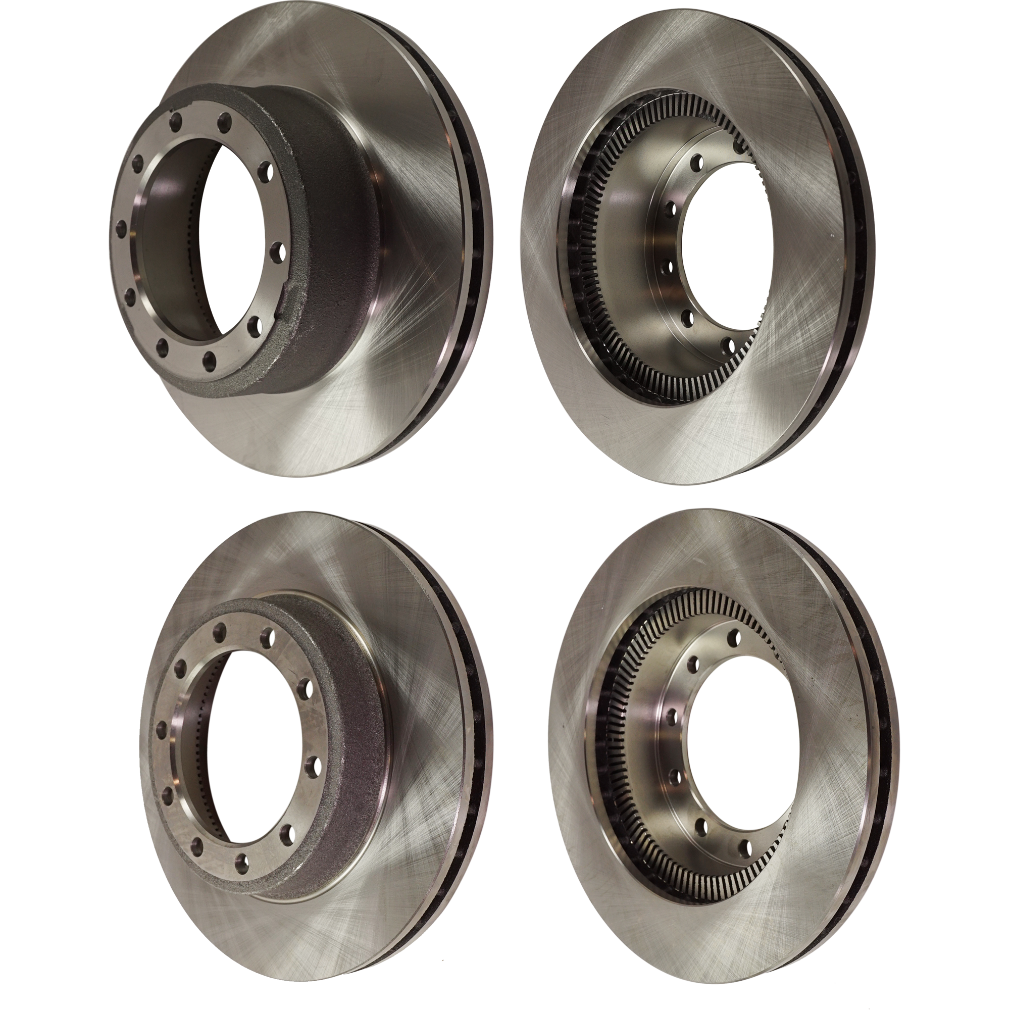 AM 4700-90-05 MT45-06-19 FRONT AND REAR BRAKE DISC 4 Wheel Set SKU SET JF27110132-4 B OEM 5601-12183013-60054255-8539R 9