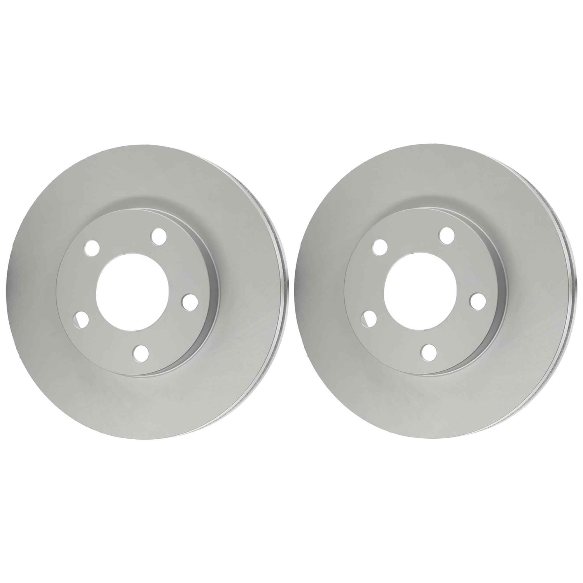 AM MUSTANG 94-04 FRONT BRAKE DISC RH AND LH Plain Surface G Coated Cast Iron Vented 5 Lugs SKU SET JF27110146G 2 OEM F4ZZ1125A PFM