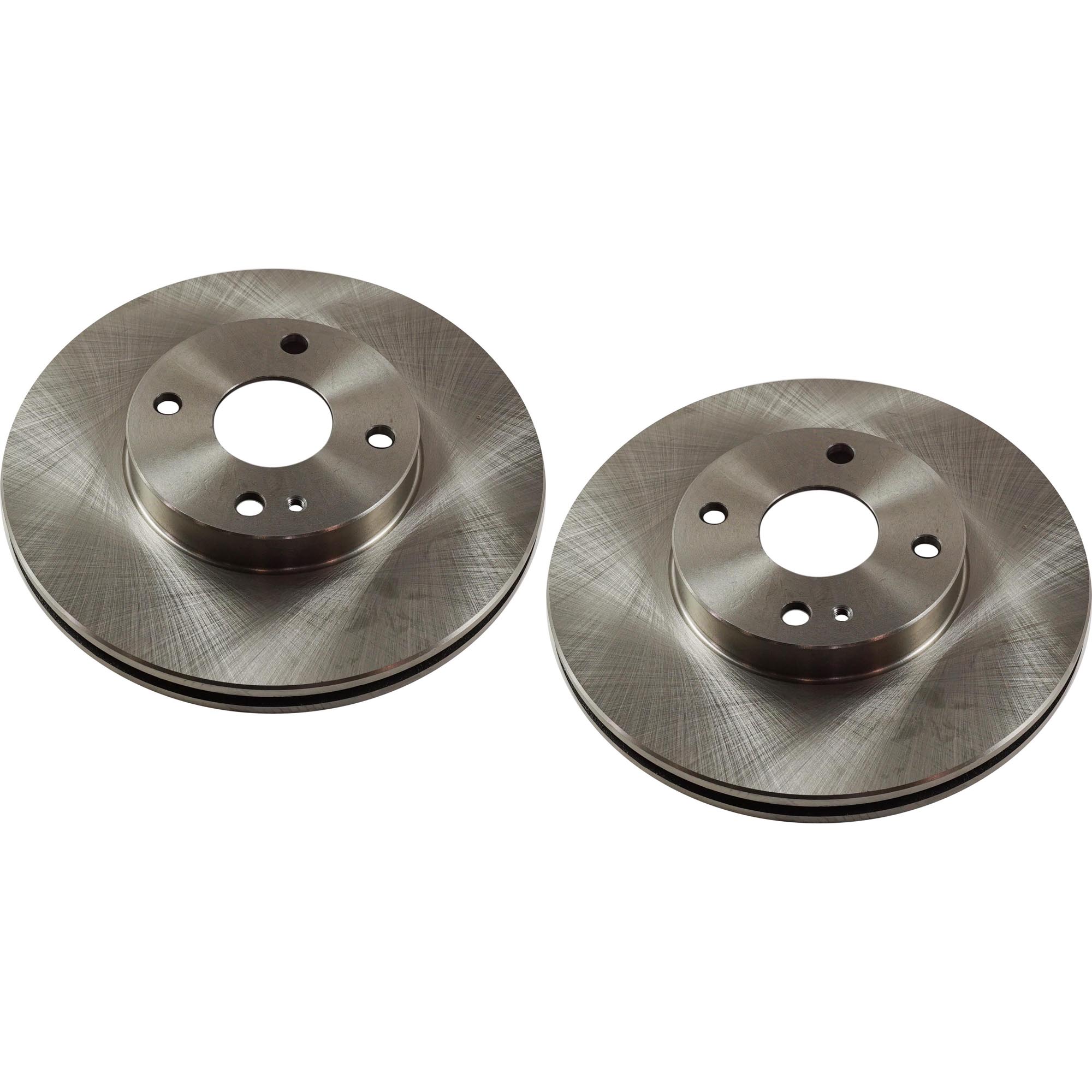 AM PROTEGE 90-98 ESCORT 91-03 FRONT BRAKE DISC RH AND LH 2 Wheel Set SKU SET JF27110149-2 OEM F1CZ1125B F2CZ1125A BB7E3325XA