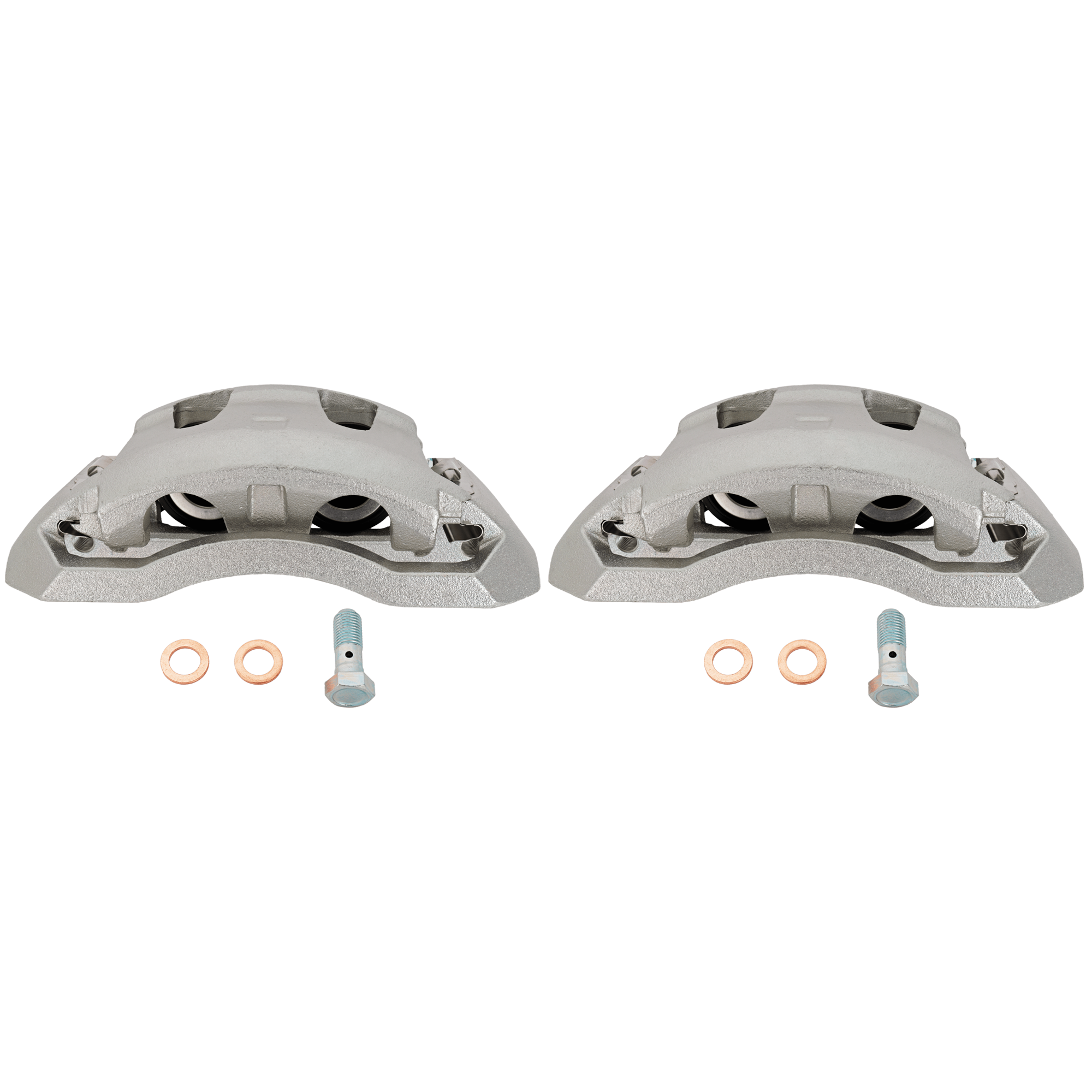 AM E 450 ECONOLINE SUPER DUTY 99-02 F 250-95-98 FRONT BRAKE KIT WITH CALIPERS 2 Wheel Set Includes 2 Brake Caliper SKU SET JF27150003
