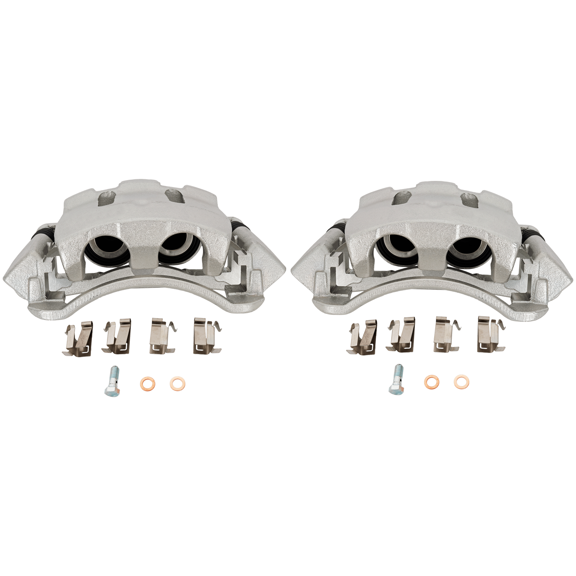 AM F 250 SUPER DUTY F 350 SUPER DUTY 99-04 FRONT BRAKE KIT WITH CALIPERS 2 Wheel Set Includes 2 Brake Caliper SKU SET JF27150009