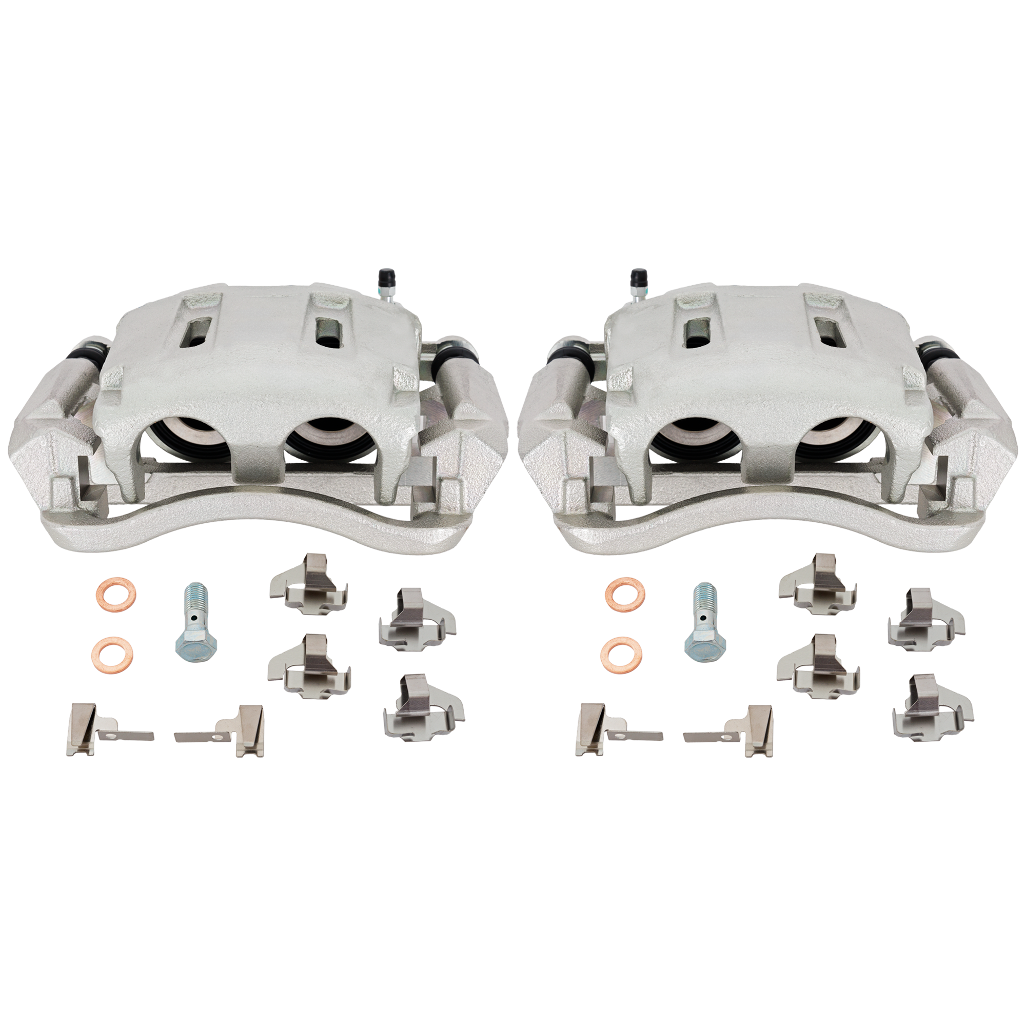 AM F 250 SUPER DUTY F 350 SUPER DUTY 05-12 FRONT BRAKE KIT WITH CALIPERS 2 Wheel Set Includes 2 Brake Caliper SKU SET JF27150017
