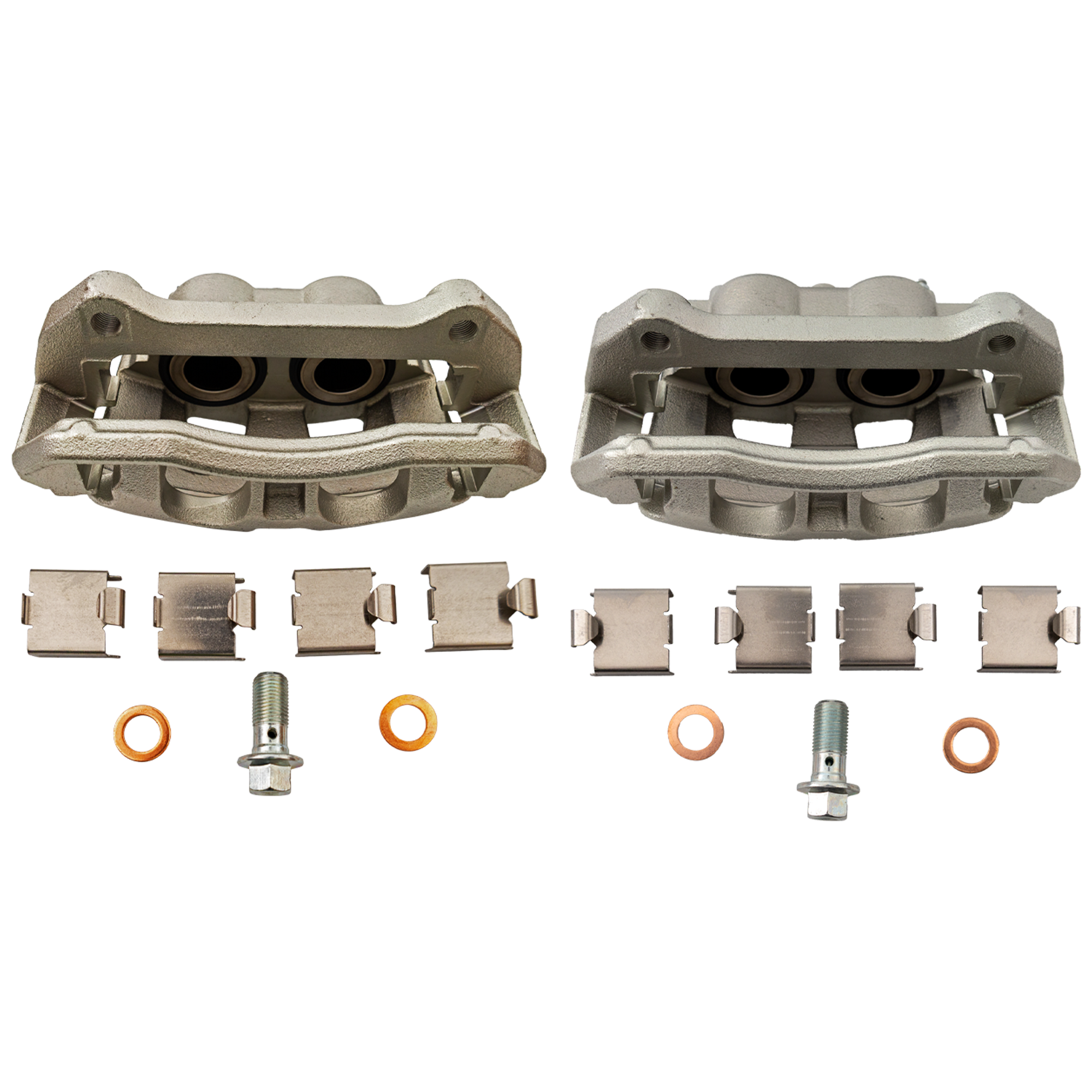 AM F 150-12-20 FRONT BRAKE KIT WITH CALIPERS 2 Wheel Set Includes 2 Brake Caliper SKU SET JF27150019 A