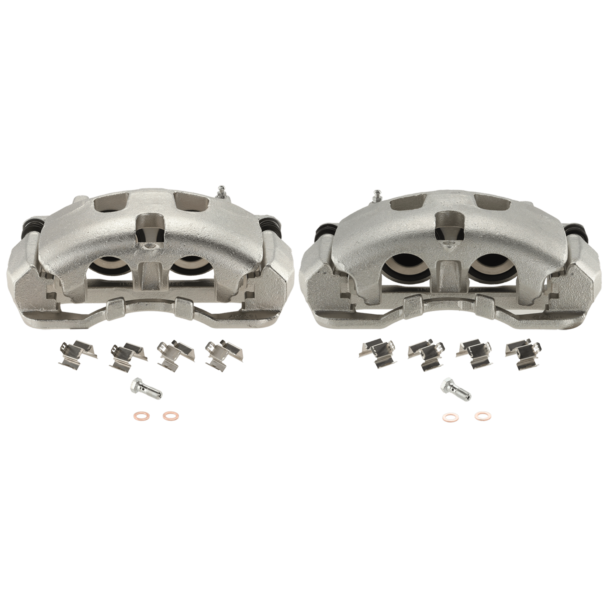 AM F 250 F 350 SUPER DUTY 13-22 FRONT BRAKE KIT WITH CALIPERS 2 Wheel Set Includes 2 Brake Caliper SKU SET JF27150029