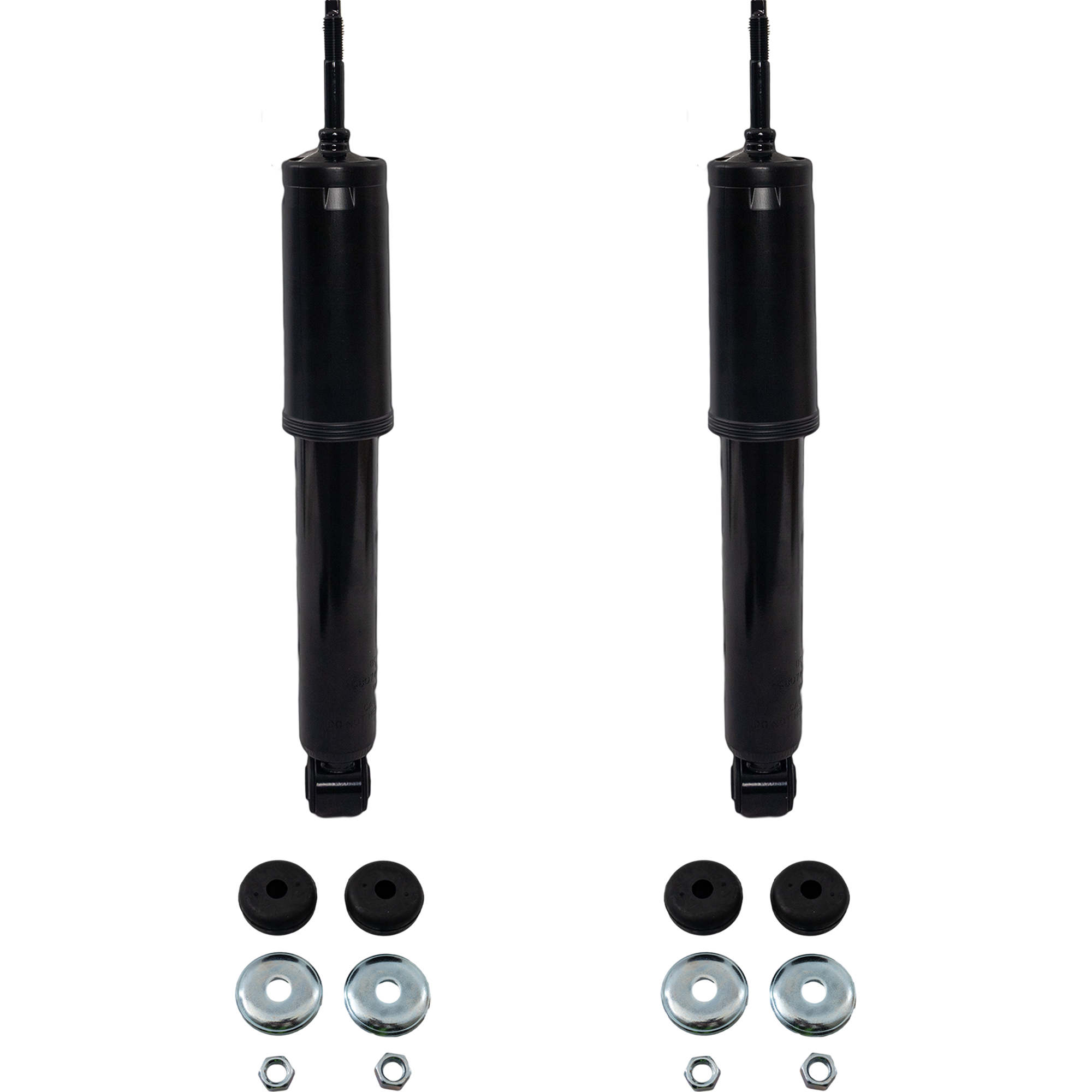 AM F 250-80-99 F 350-80-97 FRONT SHOCK RH AND LH Gas Charged Twin tube Set of 2 SKU SET JF280103-2 OEM 6L5Z18125ACA 1L5Z18125AA