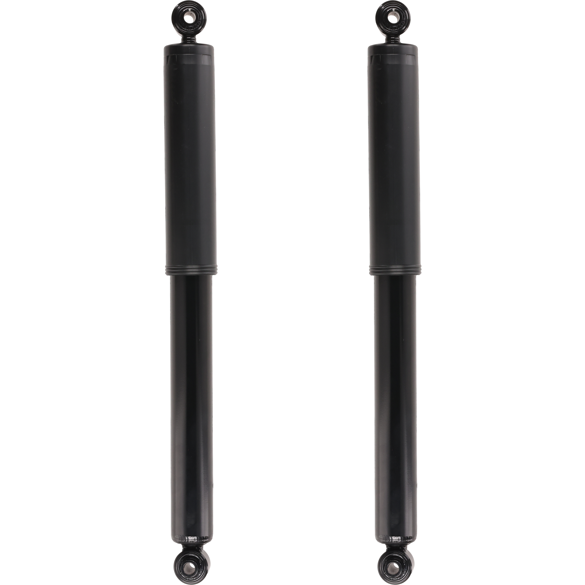 AM F 350-85-97 F 250-87-98 FRONT SHOCK RH AND LH Gas Charged Monotube Set of 2 SKU SET JF280106-2 OEM F75Z18124DA