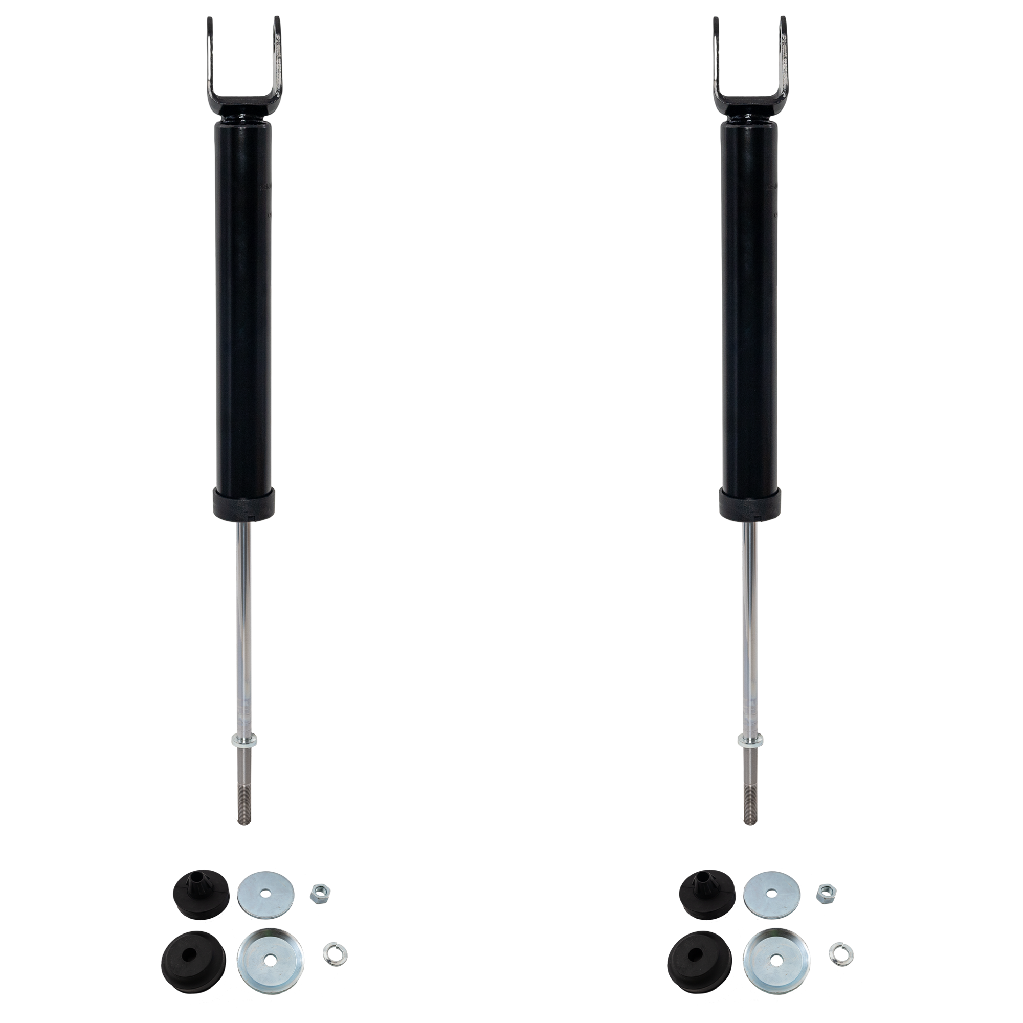 AM TAURUS 10-19 MKS 09-12 REAR SHOCK ABSORBER RH AND LH Gas Charged Twin tube Set of 2 SKU SET JF280303-2 OEM AG1Z18125A AG1Z18125B CG1Z1812