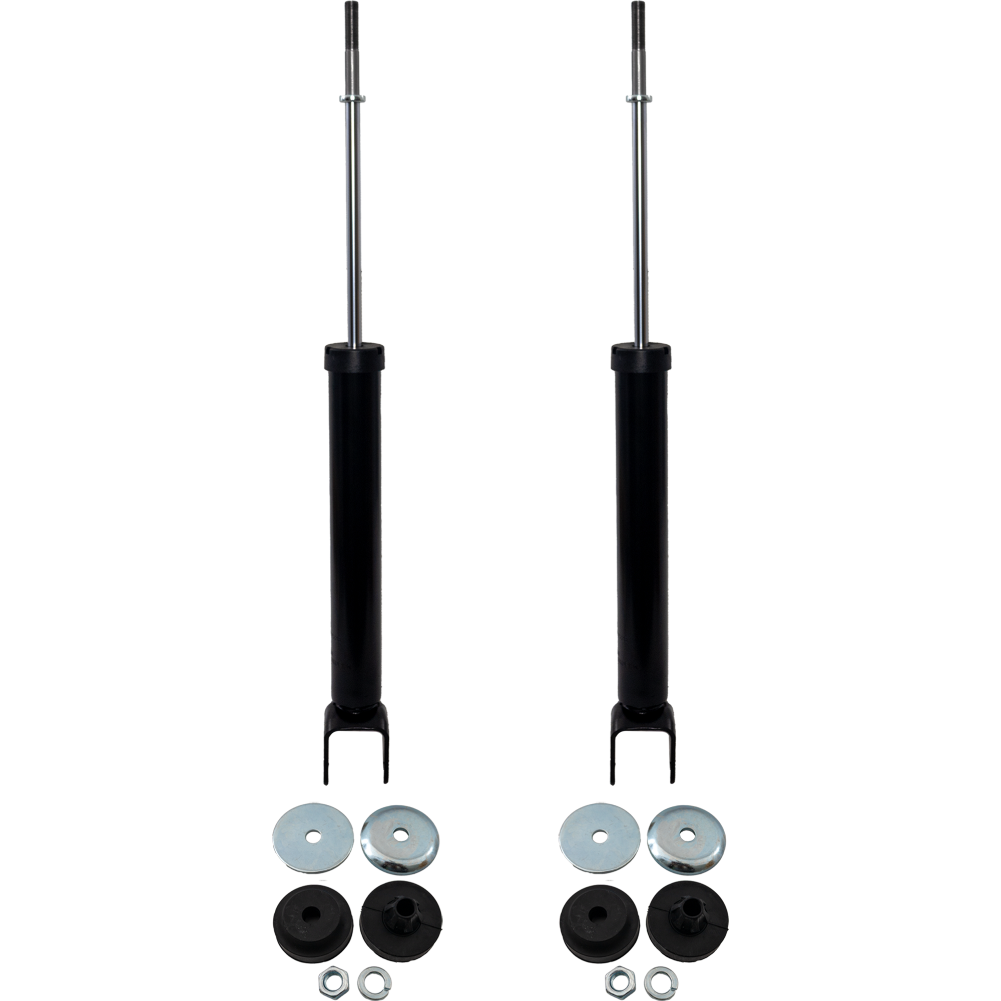 AM FLEX 09-19 TAURUS 10-19 REAR SHOCK ABSORBER RH AND LH Gas Charged Twin tube Set of 2 SKU SET JF280333-2 OEM 8A8Z18124A CA8Z18125A AA8Z1812