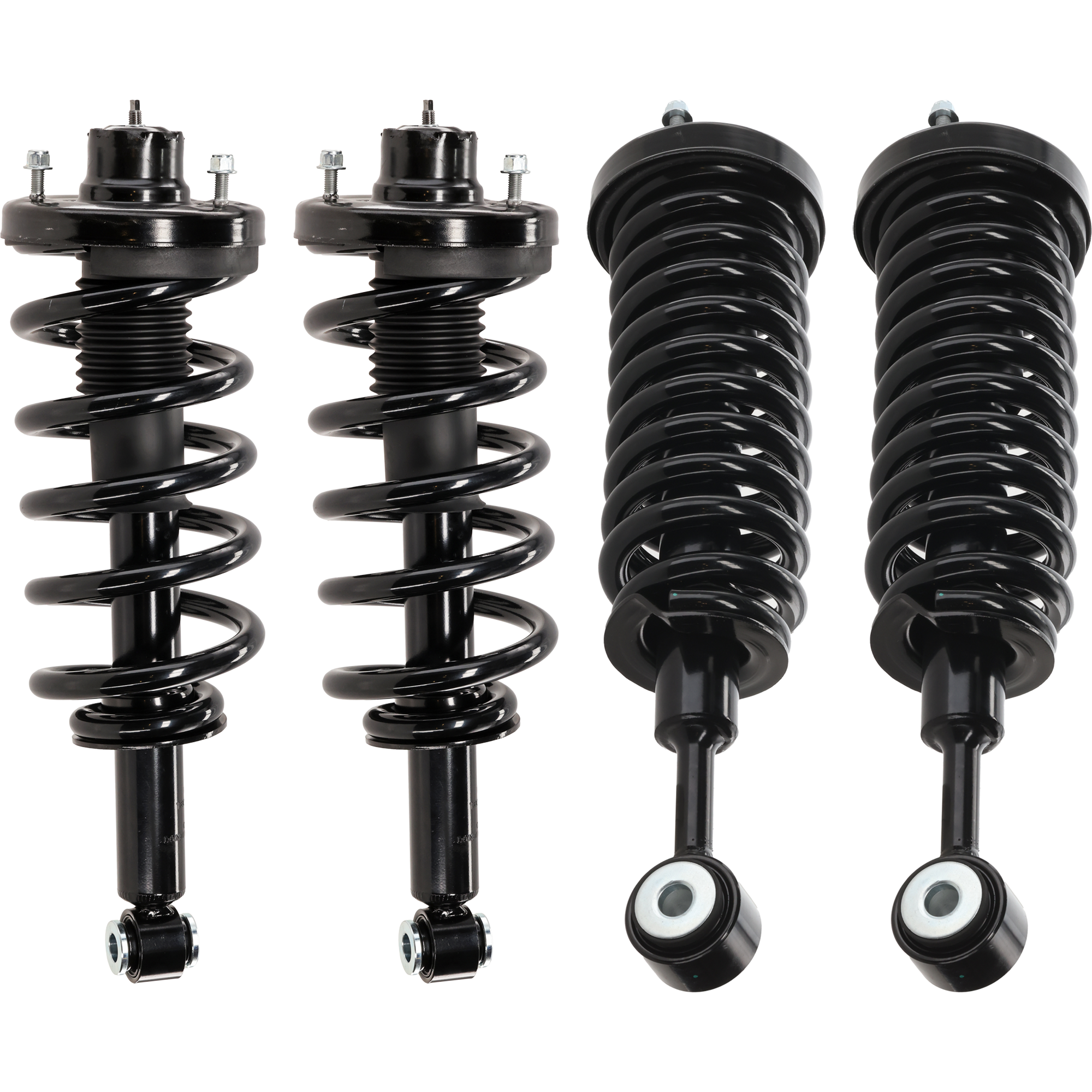 AM NAVIGATOR 04-06 EXPEDITION 04-04-06-06 FRONT AND REAR FULLY LOADED STRUT RH AND LH Gas Charged Twin tube Set of 4 SKU SET JF280502-4 OEM 5L1Z18125A 2L1Z18124AD