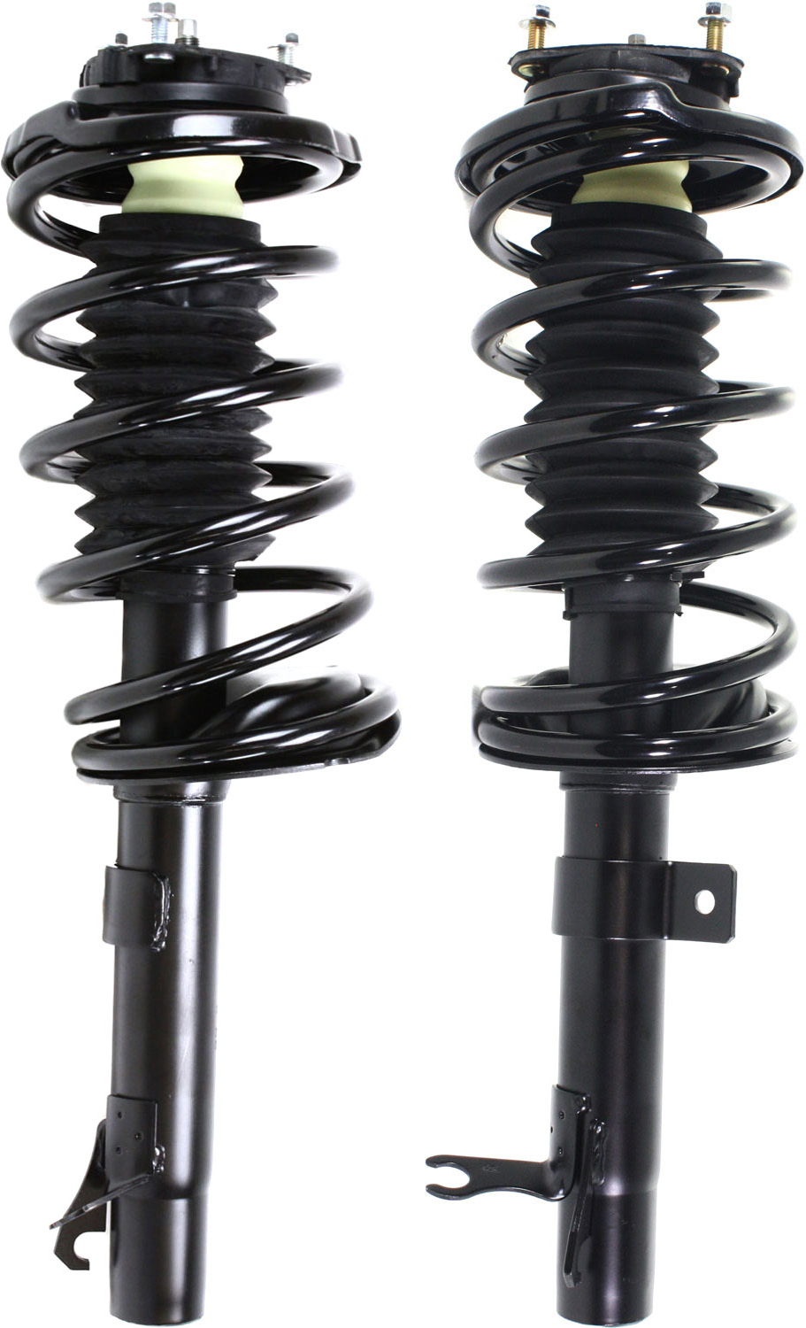 AM FOCUS 00-05 FRONT LOADED STRUT RH AND LH Gas Charged Twin tube Set of 2 SKU SET JF280504 OEM 3U2Z18124BT YS4Z18124FF YS4Z18