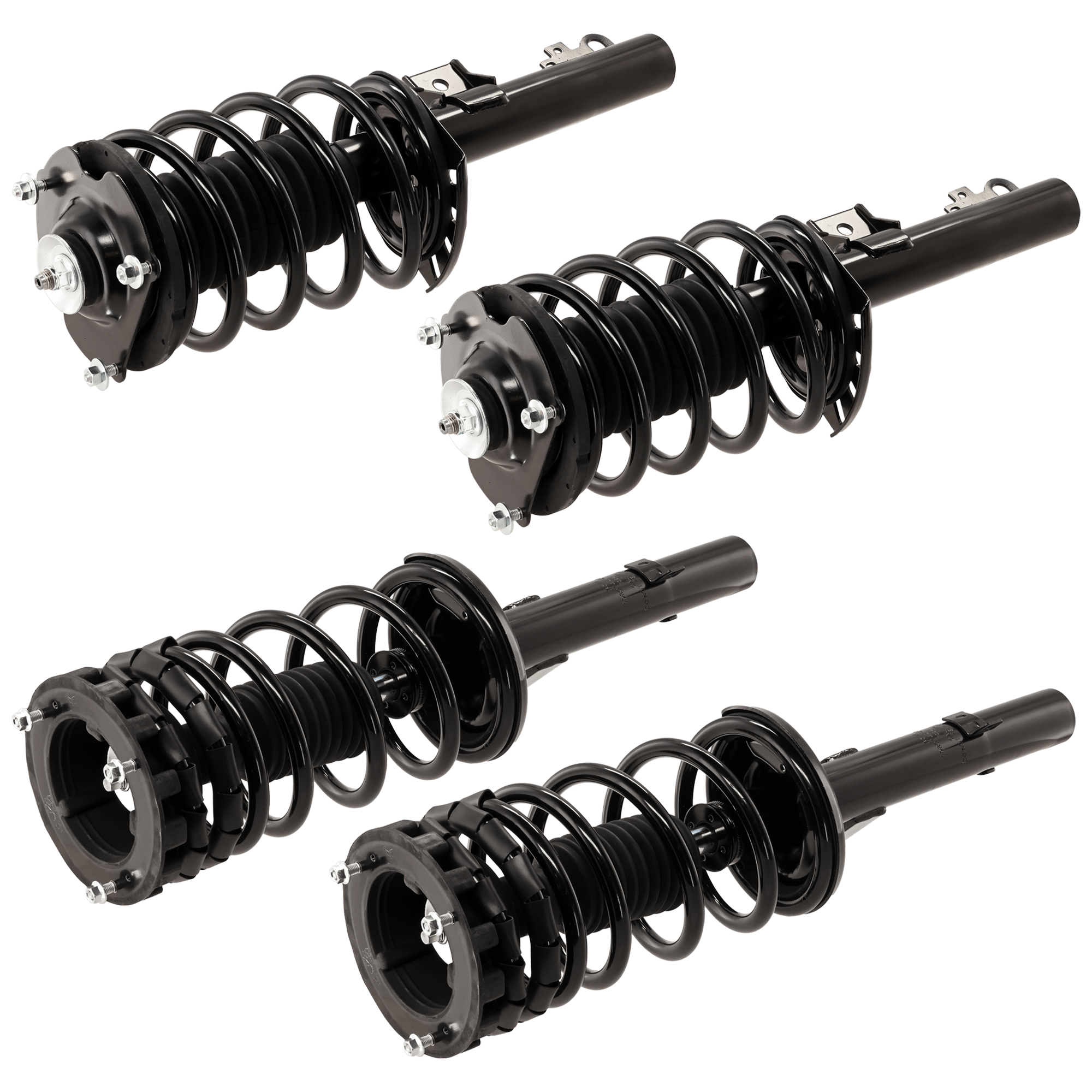 AM TAURUS 96-07 SABLE 96-05 FRONT AND REAR FULLY LOADED STRUT RH AND LH Set of 4 SKU SET JF280506-4 A OEM 3F1Z18125DA 3F1Z18124CB