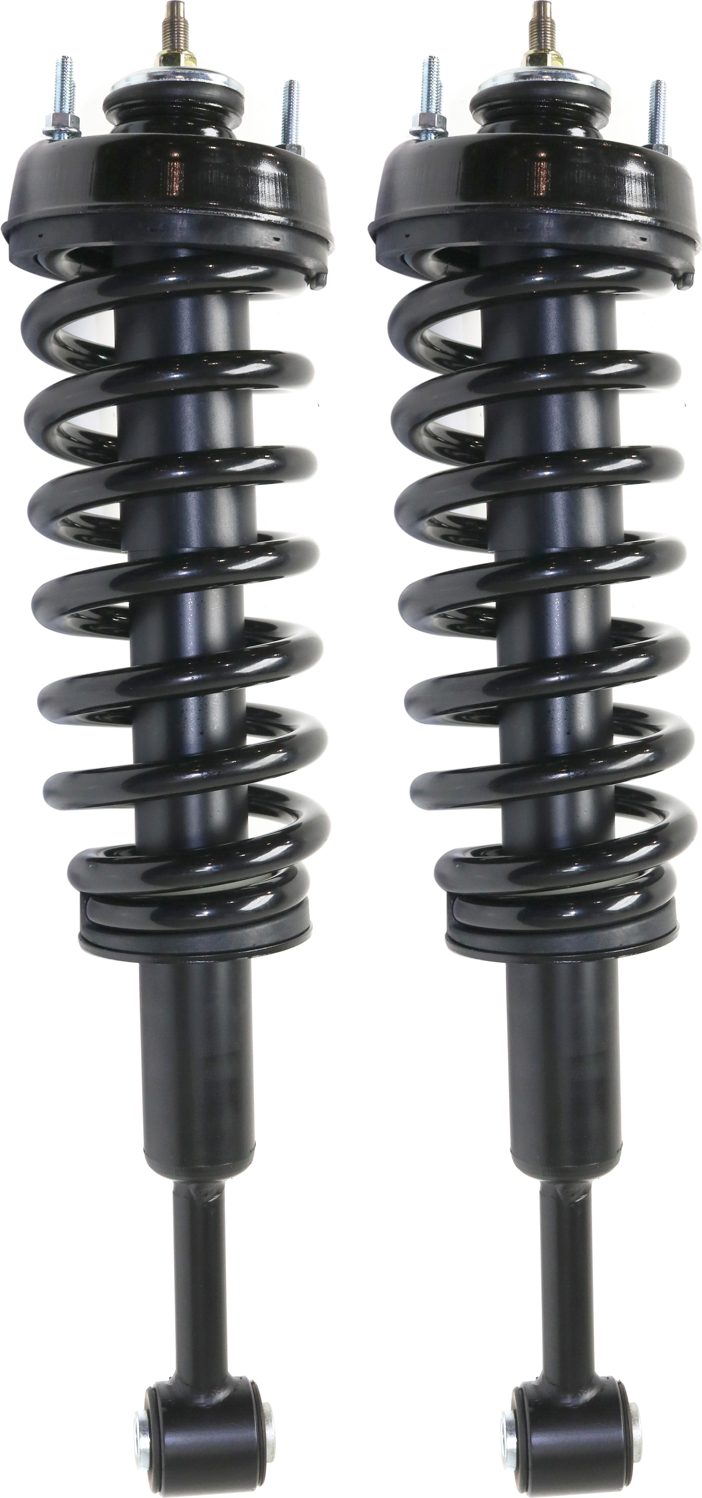 AM EXPLORER MOUNTAINEER 06-10 FRONT LOADED STRUT RH AND LH Gas Charged Twin tube Set of 2 SKU SET JF280520-2 OEM 7L2Z18125BB 7L2Z18125B