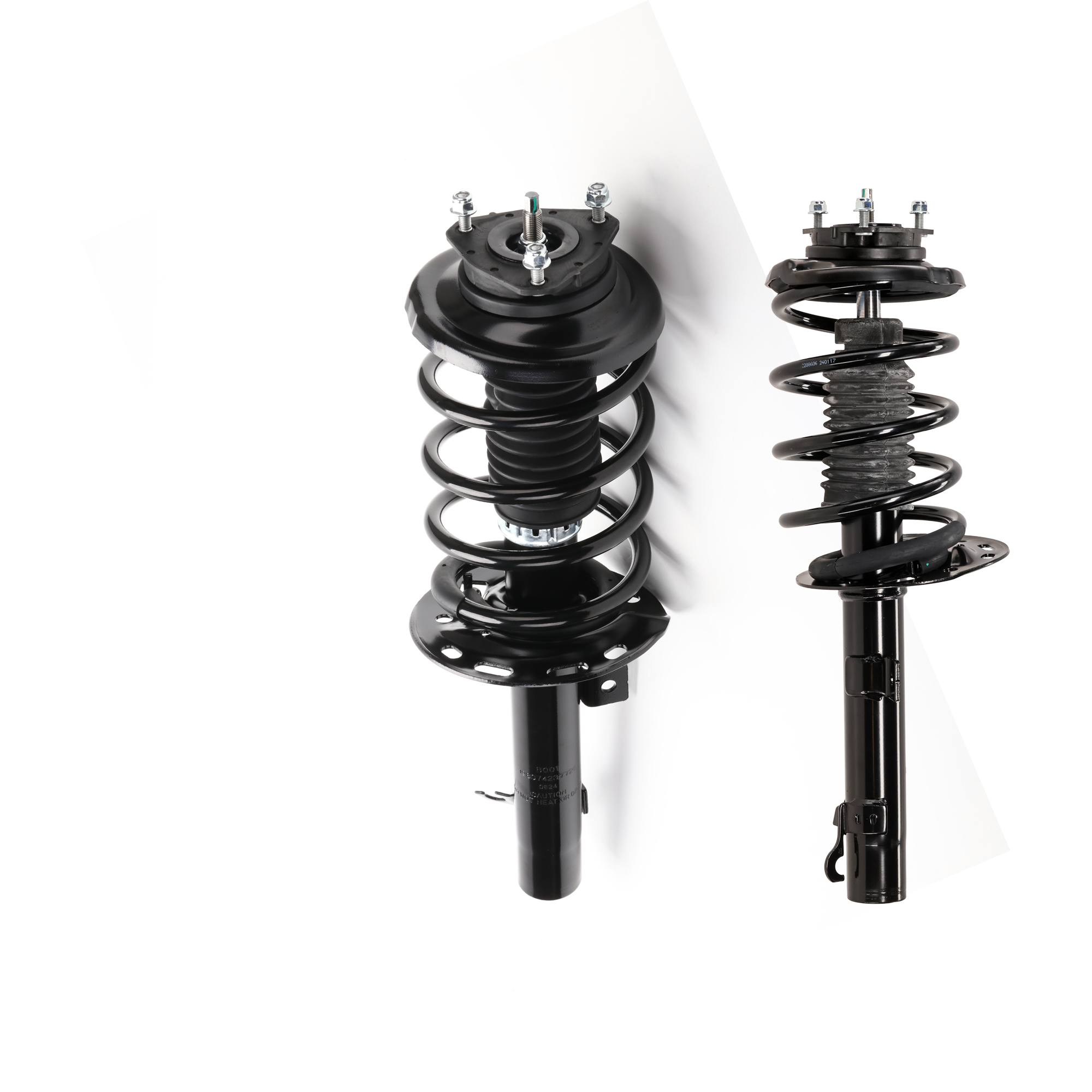 AM FOCUS 06-07 FRONT LOADED STRUT RH AND LH Gas Charged Twin tube Set of 2 SKU SET JF280533 OEM 7S4Z18124A 6S4Z18125F 7S4Z1812