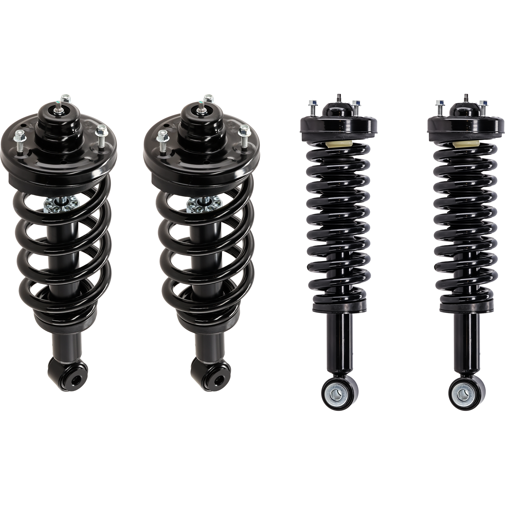 AM EXPEDITION NAVIGATOR 10-13 FRONT AND REAR FULLY LOADED STRUT RH AND LH Set of 4 SKU SET JF280536-4 A OEM AL1Z18125G AL1Z18125F AL1Z1812