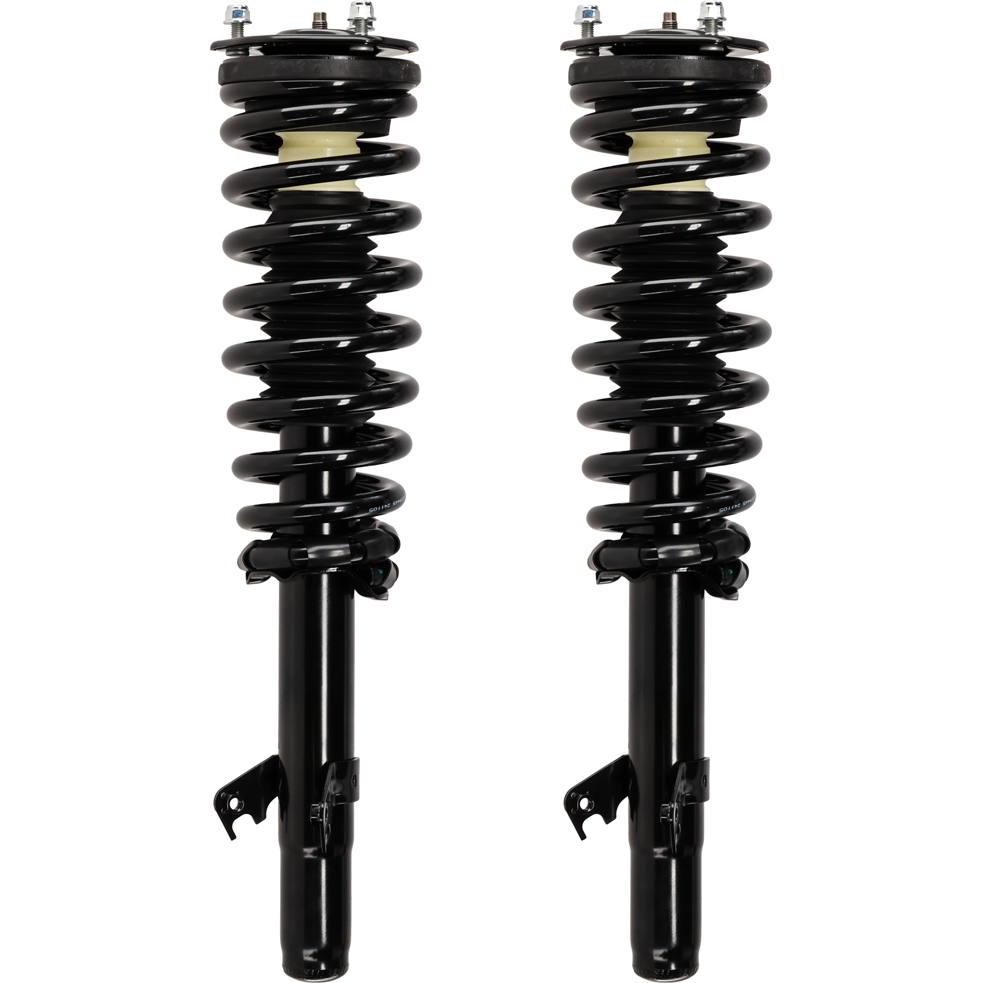 AM FUSION MILAN 06-09 FRONT LOADED STRUT RH AND LH Gas Charged Twin tube Set of 2 SKU SET JF280539-2 OEM 2701634932-8H6Z18124A ASTL57 L