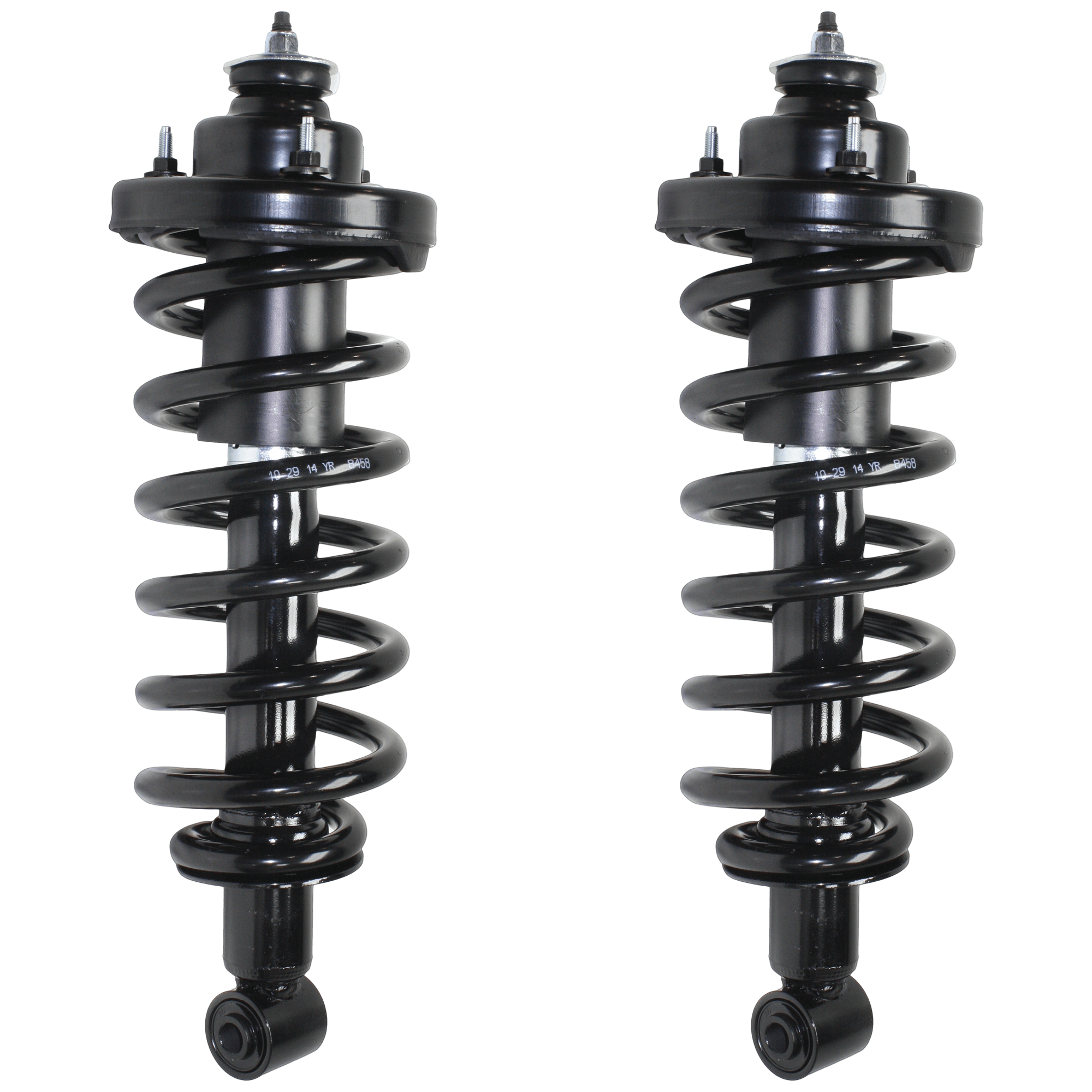 AM EXPLORER MOUNTAINEER 06-10 REAR LOADED STRUT RH AND LH Gas Charged Twin tube Set of 2 SKU SET JF280715-2 OEM 7L2Z18125BB 7L2Z18125A
