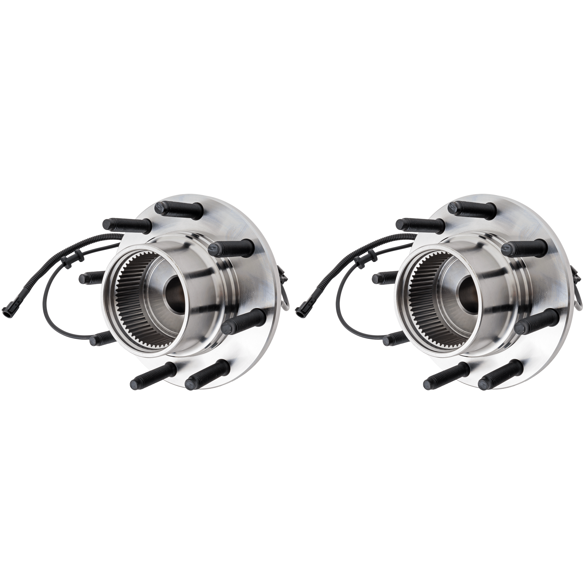 AM F SERIES SUPER DUTY PICKUP 99-04 EXCURSION 00-02 FRONT HUB ASSEMBLY RH AND LH 4WD SKU SET JF283702-2 OEM 101984-515020-715020-951059-72