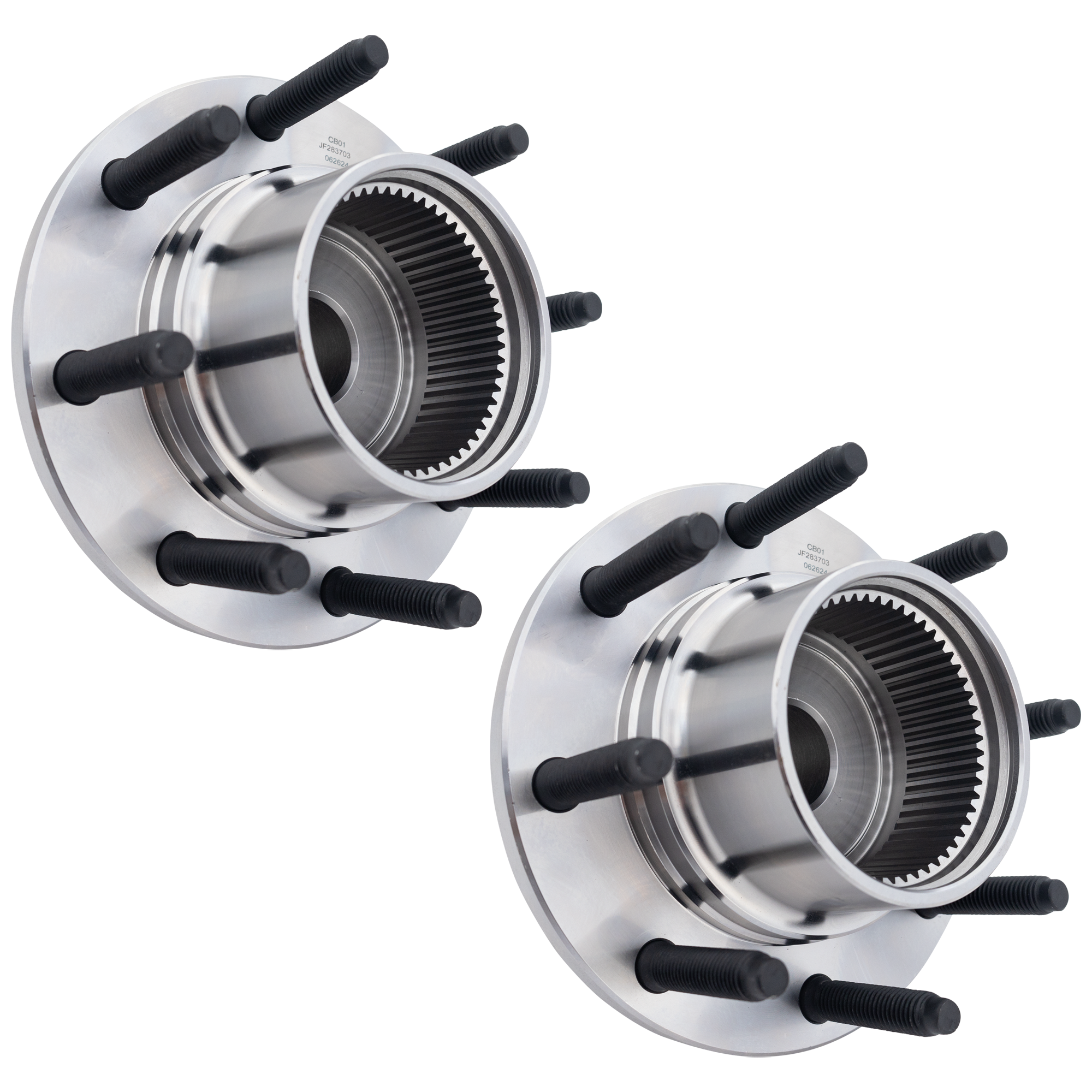 AM F 250 SUPER DUTY F 350 SUPER DUTY 99-01 FRONT HUB ASSEMBLY RH AND LH SKU SET JF283703-2 OEM F81Z1104EE