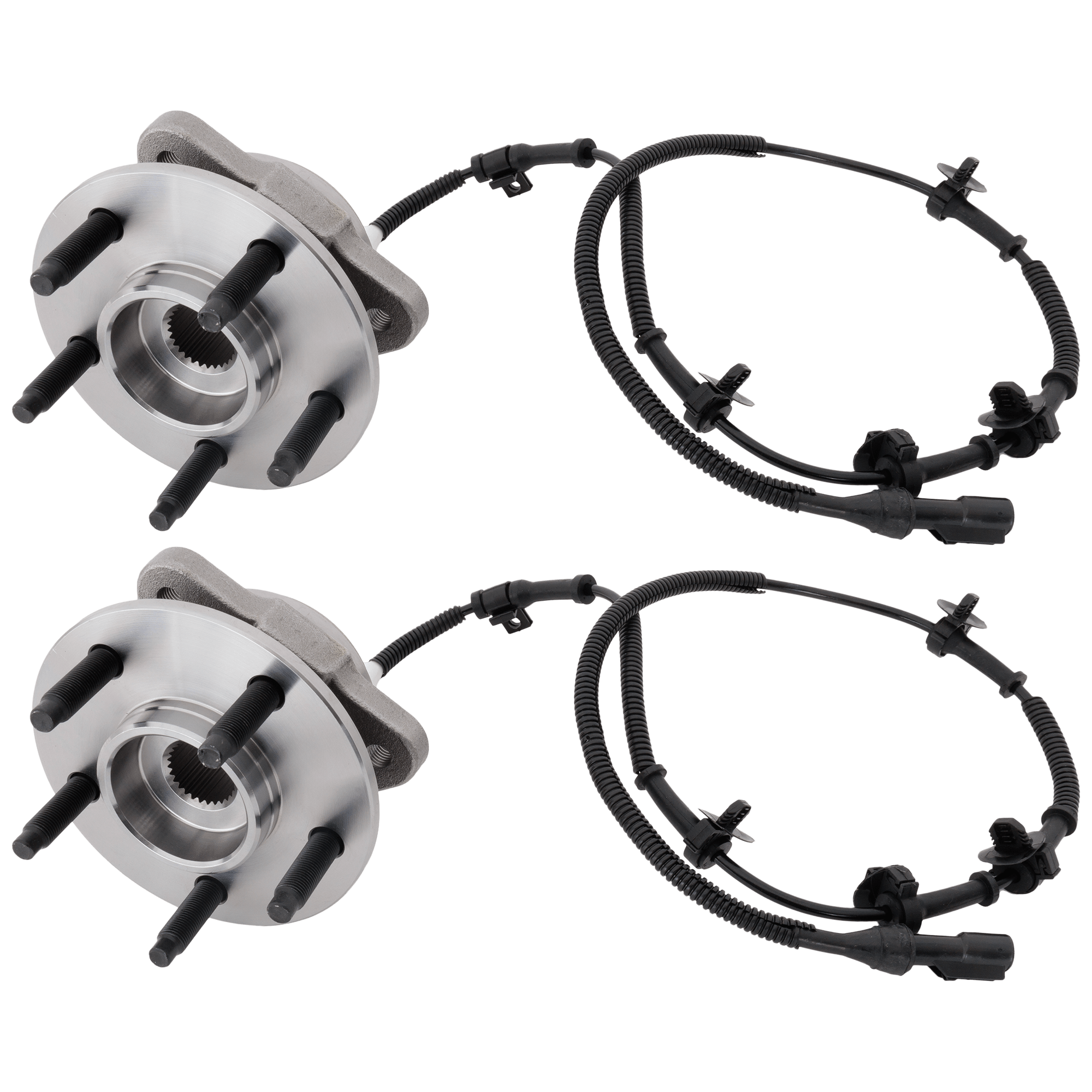 AM B4000 RANGER 00-02 B3000-01-02 FRONT HUB ASSEMBLY RH AND LH 5 Studs 5 x 114.3 mm PCD Bolt Pattern SKU SET JF283721-2 OEM YL5Z1104A