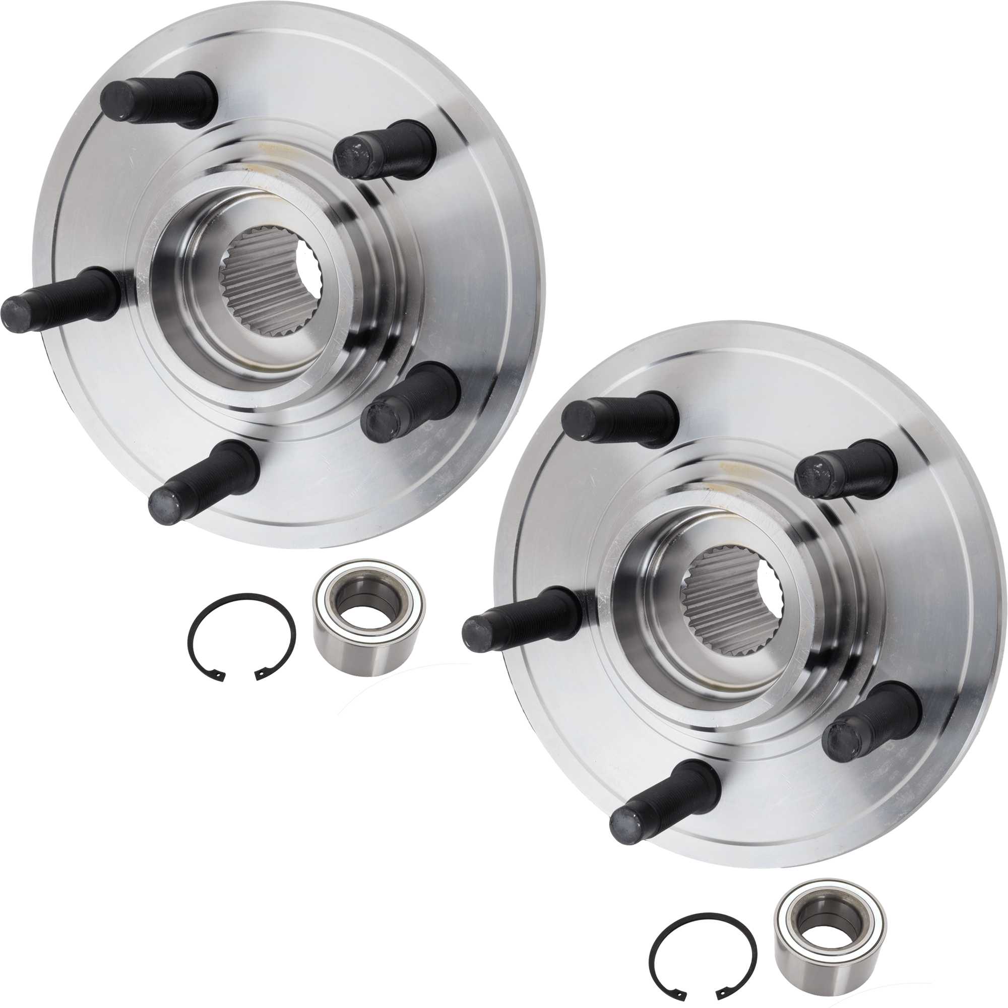 AM EXPLORER MOUNTAINEER 02-10 EXPLORER SPORT TRAC 07-10 REAR WHEEL HUB REPAIR KIT RH AND LH 5 Studs SKU SET JF285904-2 OEM 721000-7250177-1L241109AC 1L24