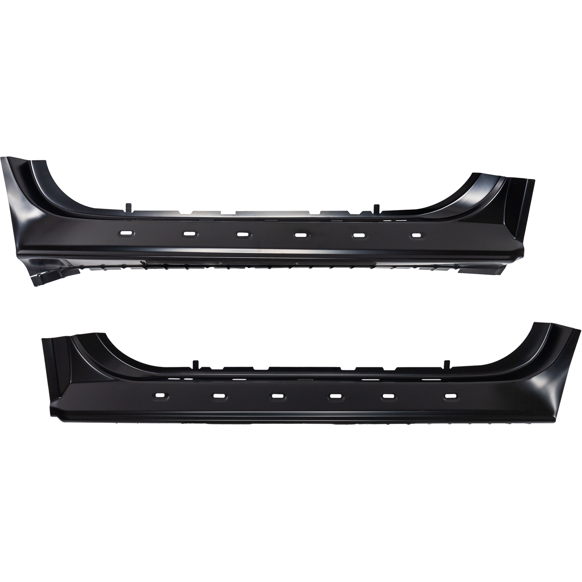 AM FORD FULL SIZE PICKUP 97-03 ROCKER PANEL RH AND LH Regular Cab F 150-04-04 Heritage Model w Holes 1.2mm SKU SET JF43010027