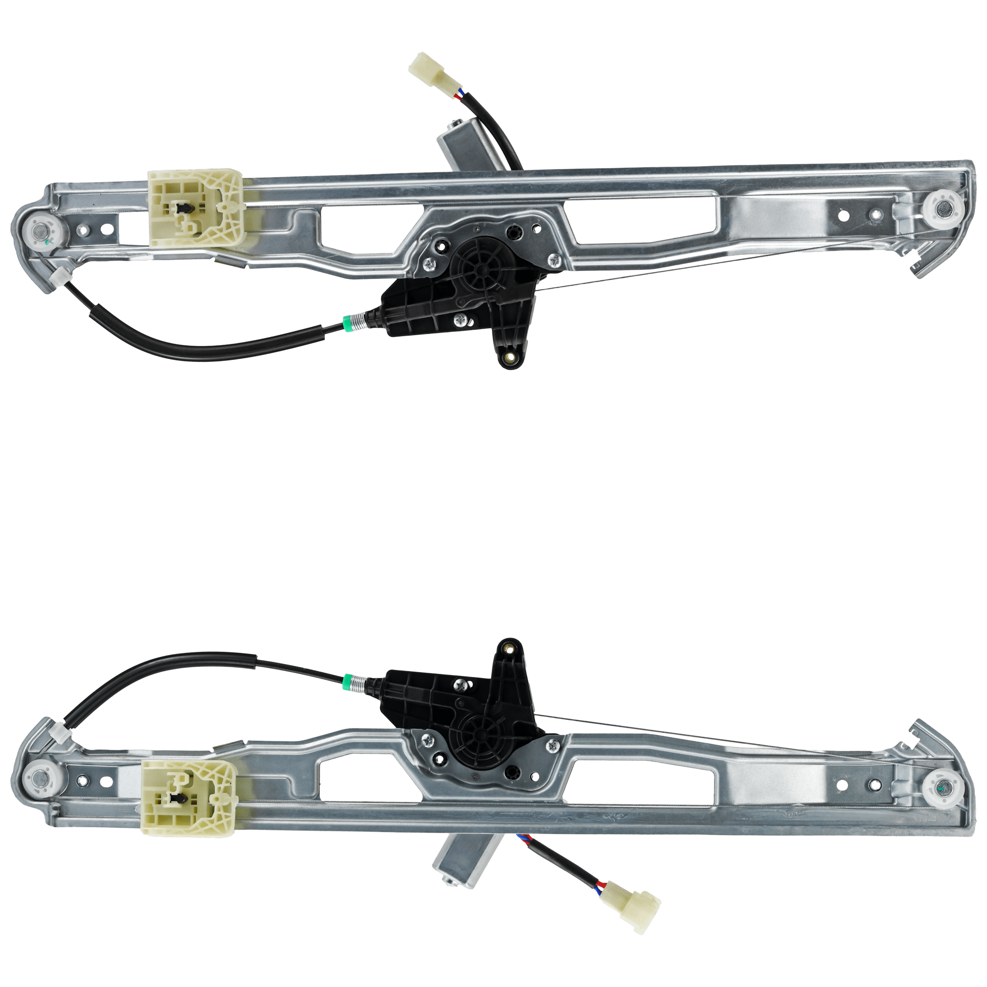 AM TRANSIT 15-24 FRONT WINDOW REGULATOR RH AND LH Power Low Roof w Motor 2 Pins SKU SET JF46290001
