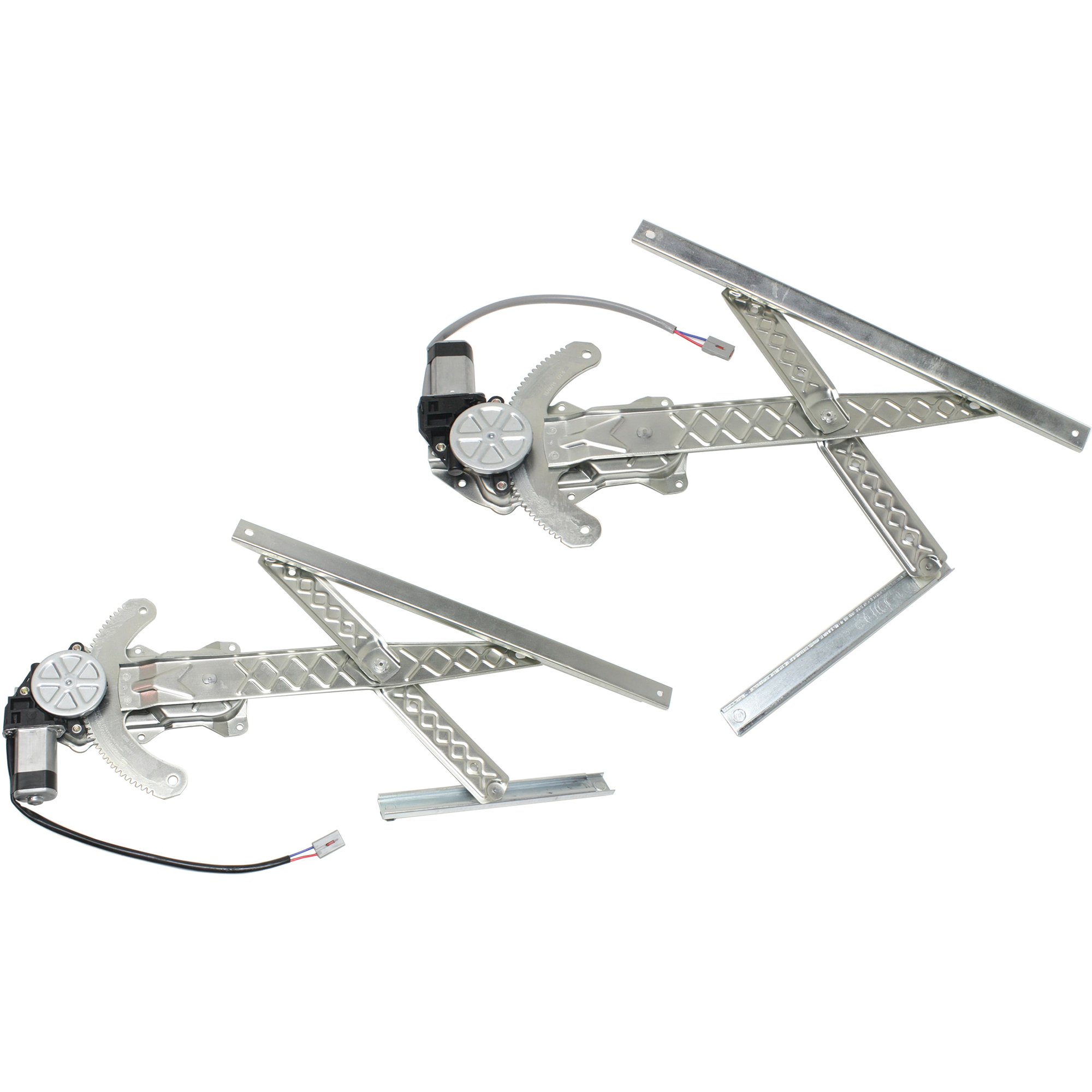 AM EXPEDITION 97-02 FRONT WINDOW REGULATOR RH AND LH Power w Motor Set of 2 SKU SET JF462905 Partslink FO1350148 FO1351148 OEM XL1Z7823208AA XL1Z7823209AA