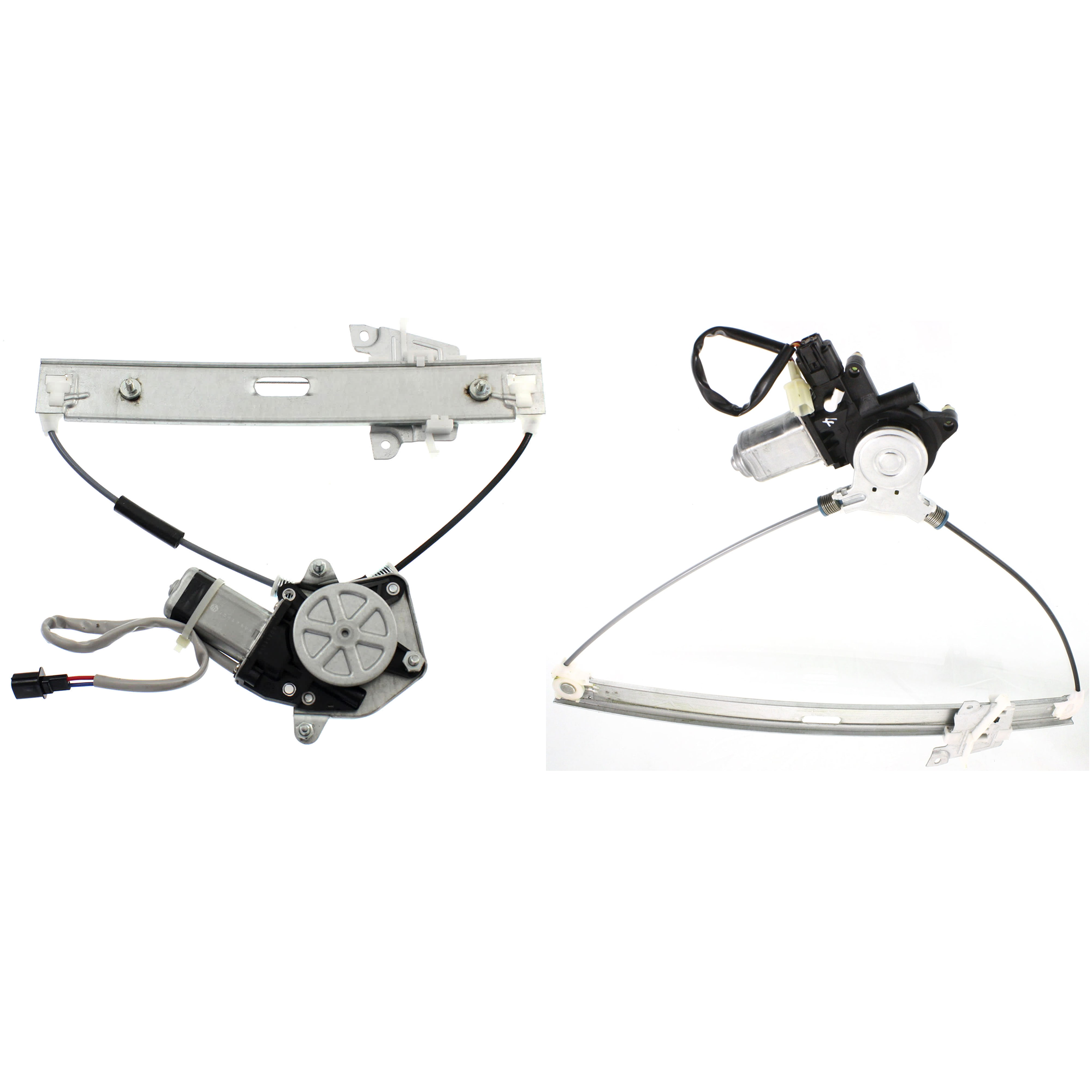 AM ESCAPE 01-07 MARINER 05-07 FRONT AND REAR WINDOW REGULATOR RH Power w Motor SKU SET JF462907-2R Partslink FO1351130 FO1551116 OEM 2L8Z7823200BA 6L8Z7827000BA