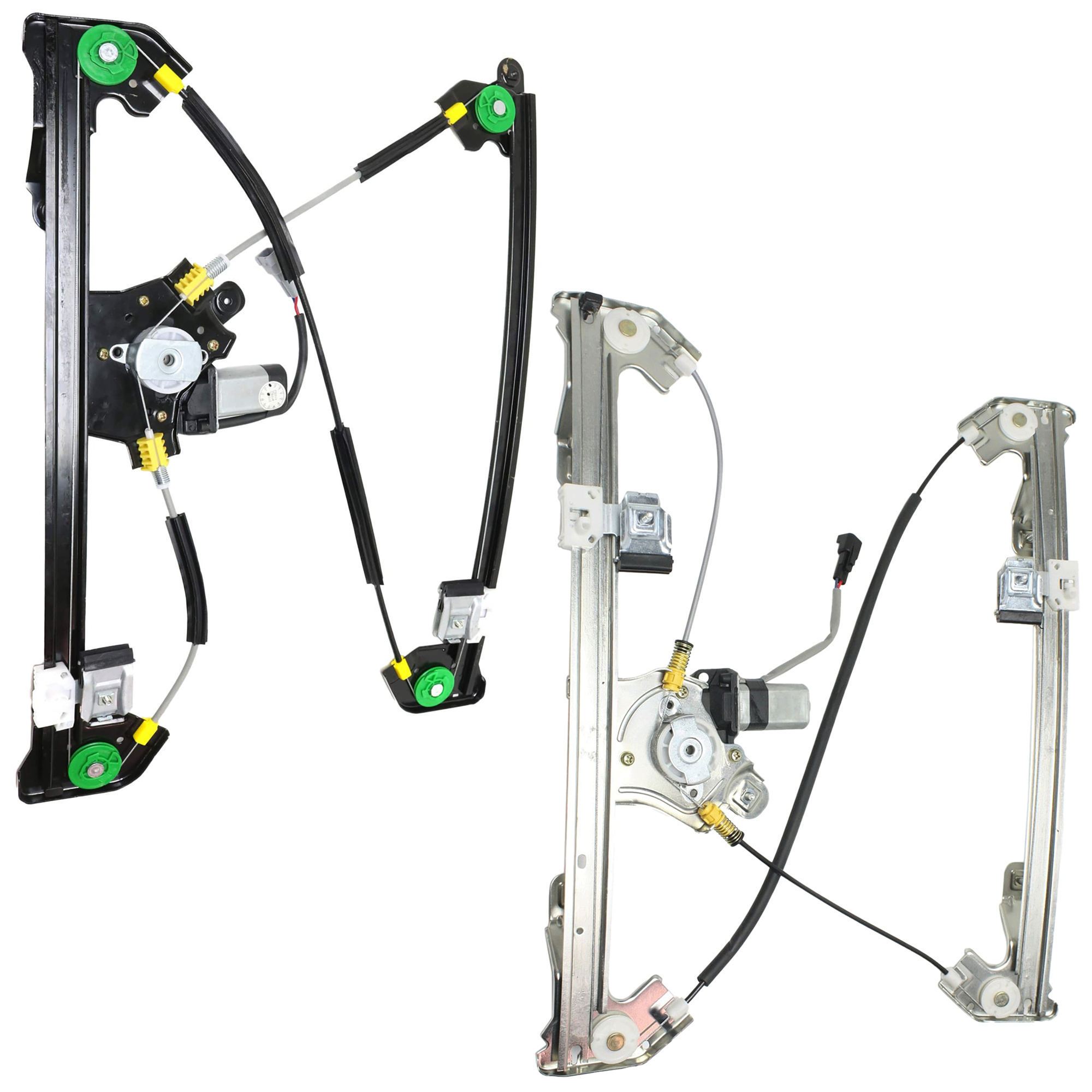AM F 150-04-08 MARK LT 06-08 FRONT AND REAR WINDOW REGULATOR LH Power w Motor Crew Cab SKU SET JF462914-2 Partslink FO1350159 FO1350153 FO1550126 OEM 6L3Z1523201BA 4L3Z1523201CA 6L