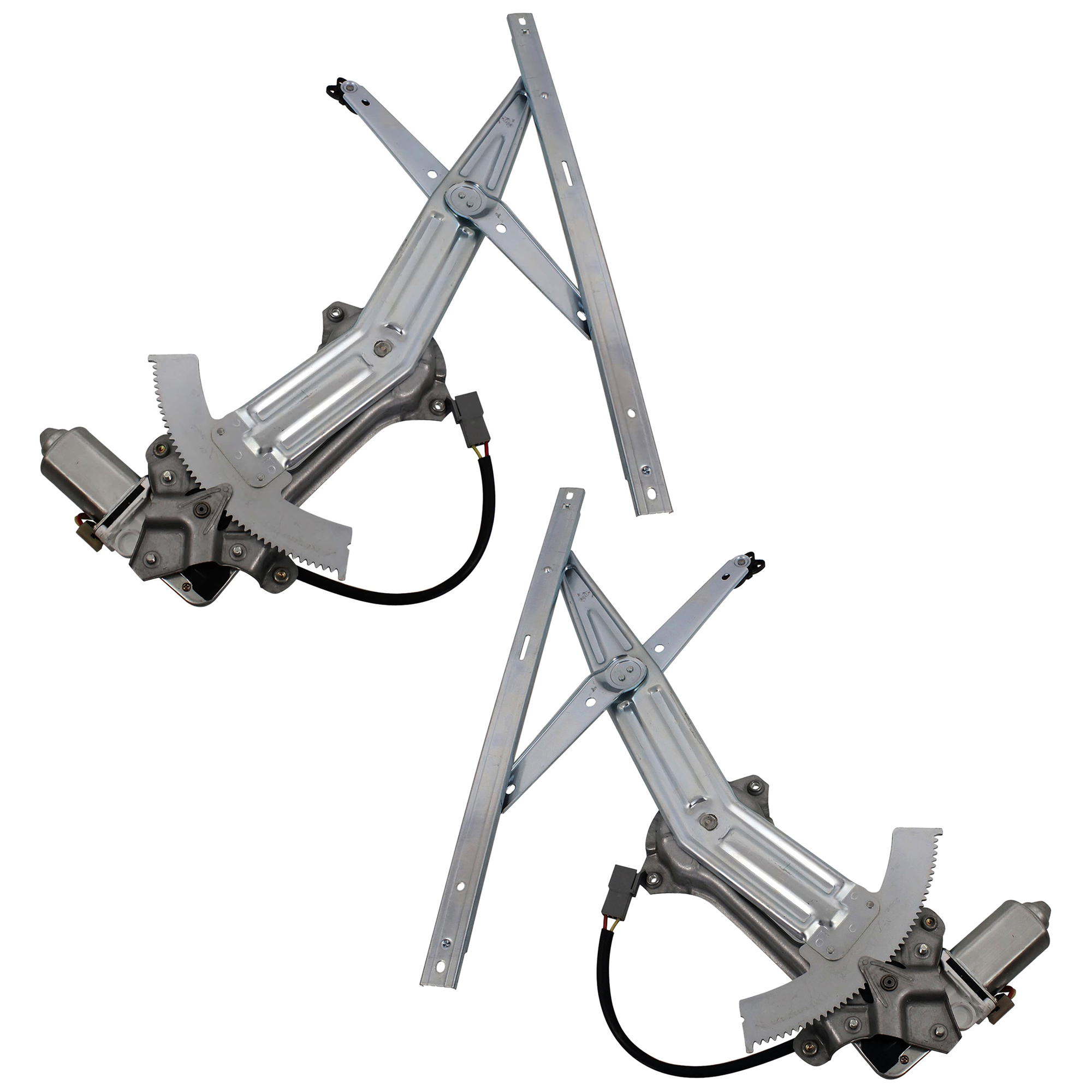 AM MUSTANG 94-04 FRONT WINDOW REGULATOR RH AND LH Power With Motor SKU SET JF462945 OEM 1R3Z6323208AB PFM 1R3Z6323209A