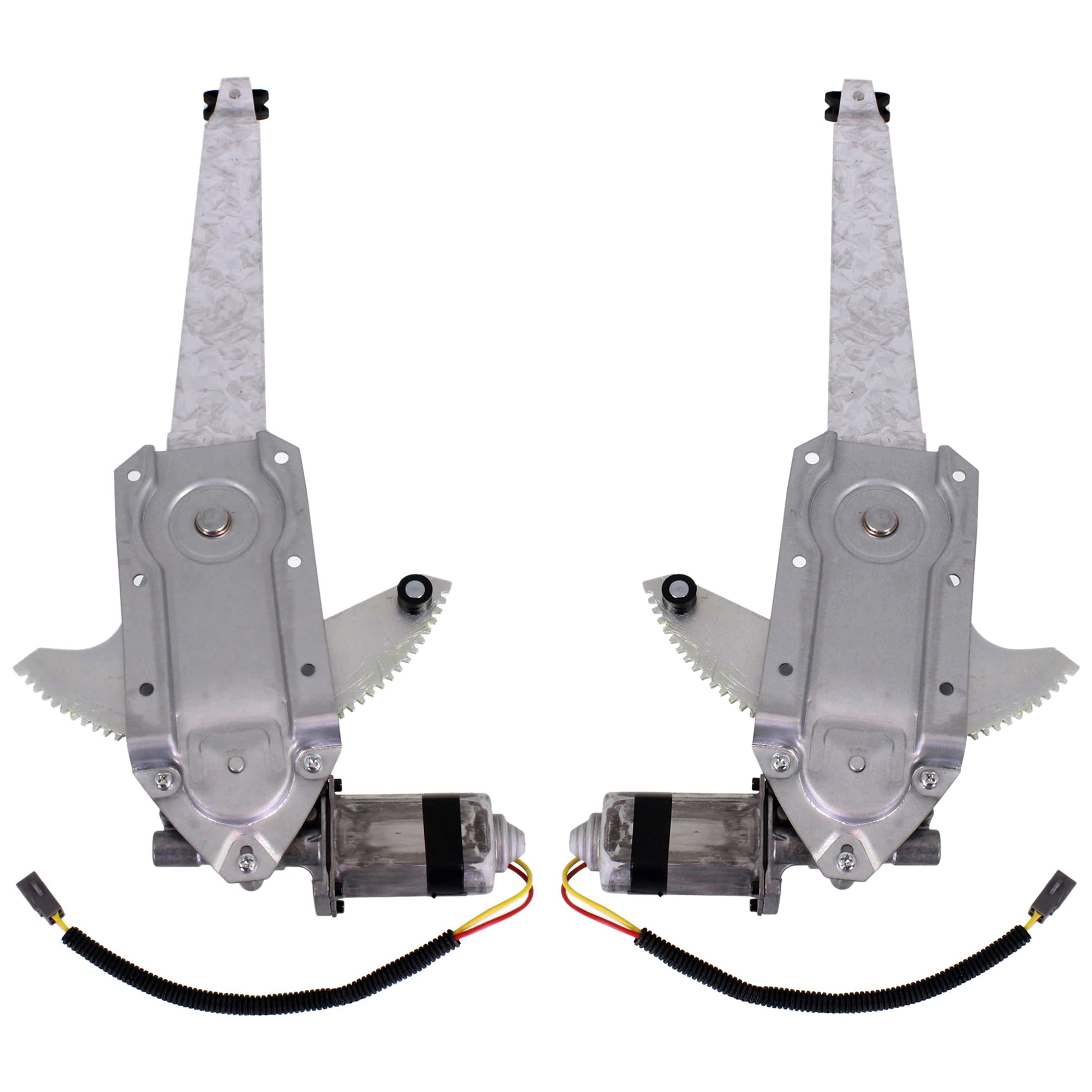 AM F SERIES 80-97 FRONT WINDOW REGULATOR RH AND LH Power w Motor SKU SET JF462949 OEM F3TZ1523208A F3TZ1523209A