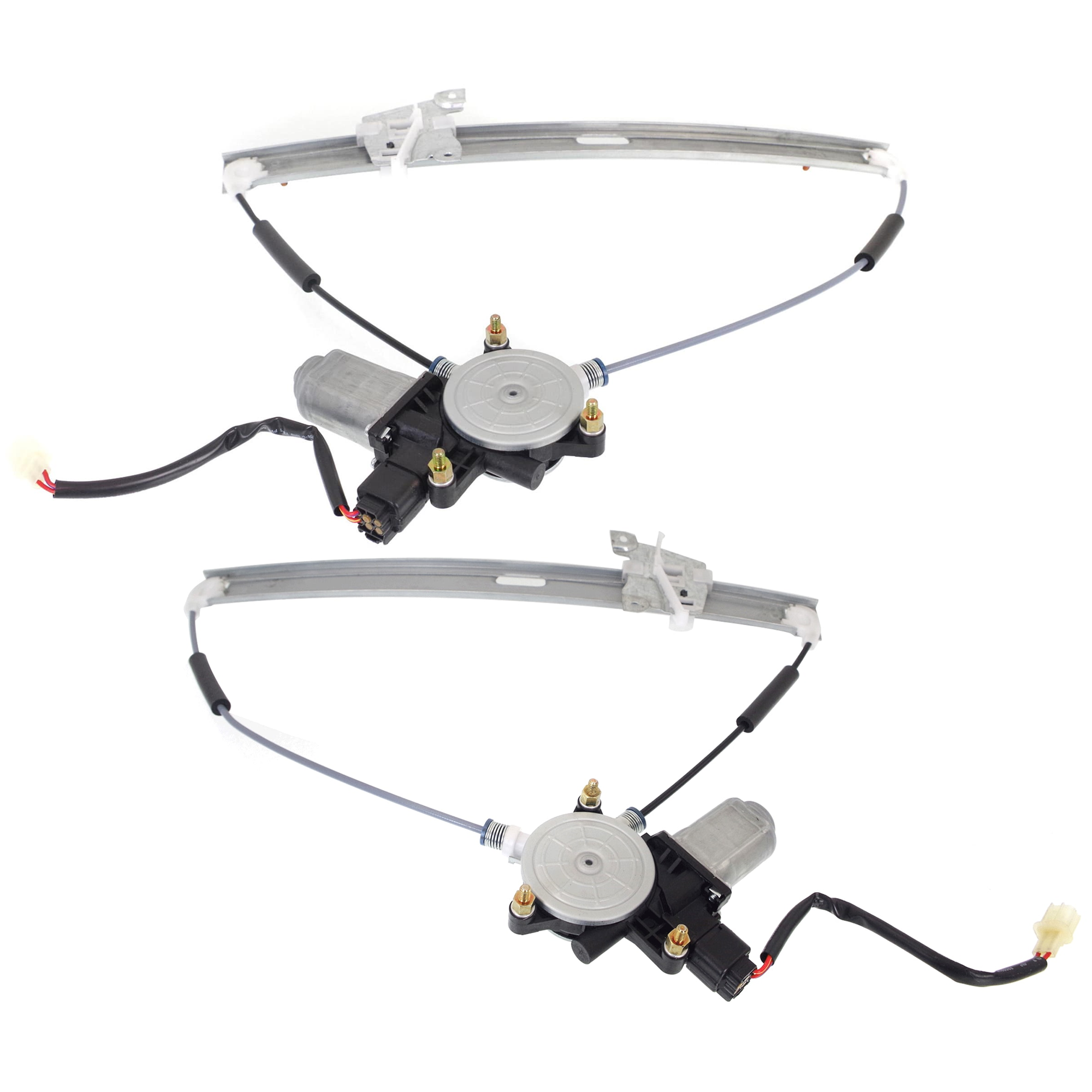 AM ESCAPE 08-12 MARINER 08-11 FRONT WINDOW REGULATOR RH AND LH Set of 2 Power w Motor 2 Pins SKU SET JF462969 Partslink FO1350170 FO1351170 OEM AL8Z7823200A AL8Z7823201A