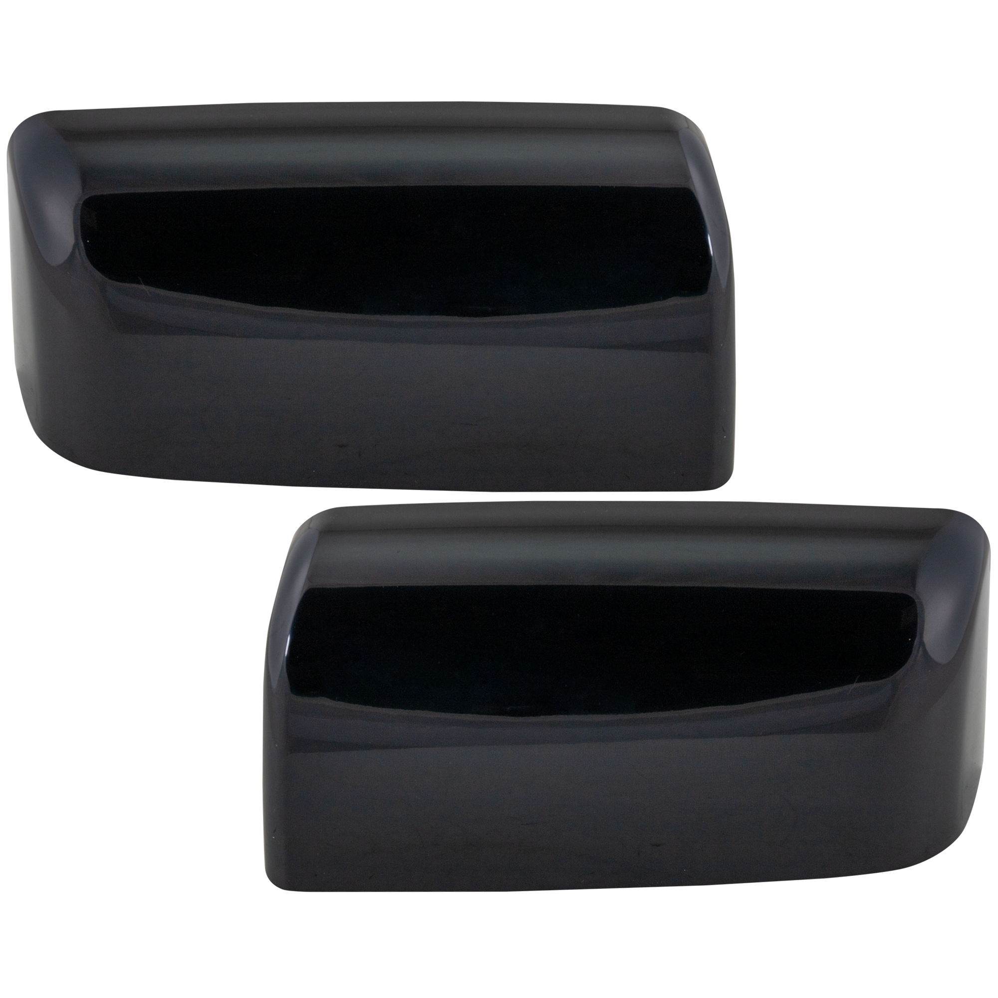 AM F 150-07-14 MIRROR COVER RH AND LH Towing w o Signal Light Paint To Match SKU SET JF47170001 Partslink FO1327122 FO1326122 OEM 7L3Z17D742BA 7L3Z17D743BA
