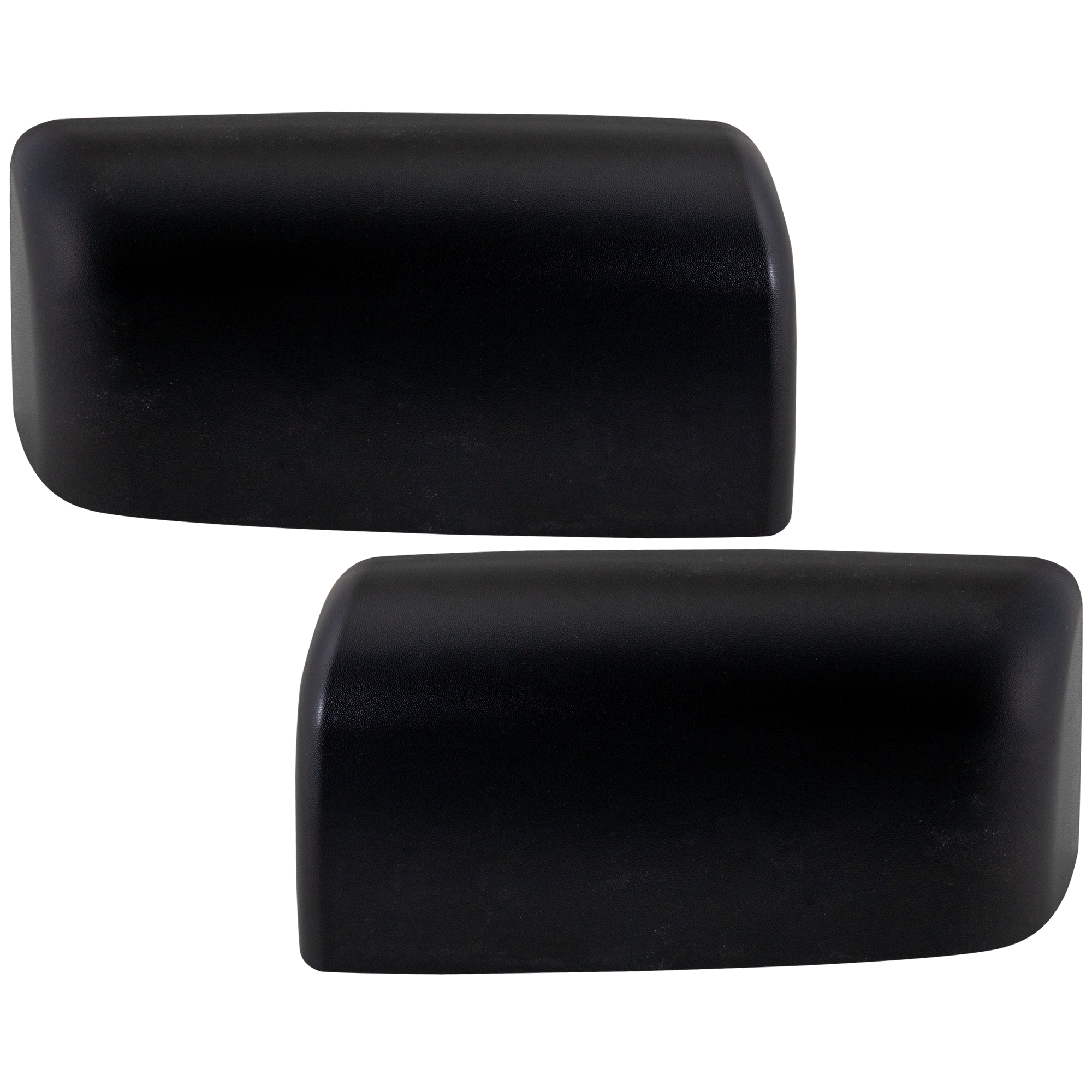 AM F 150-07-14 MIRROR COVER RH AND LH Towing w o Signal Light Textured Black SKU SET JF47170003 Partslink FO1327121 FO1326121 OEM 7L3Z17D742AA 7L3Z17D743AA