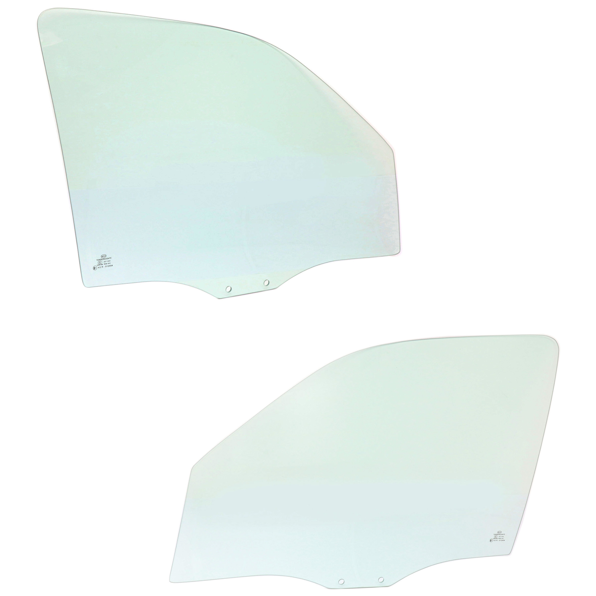 AM FORD ESCAPE 01-07 MERCURY MARINER 05-07 FRONT DOOR GLASS RH AND LH Green Tint 4 Door SKU SET JF480101 OEM 5L8Z7821410AA DD09751GTNN 5L8Z