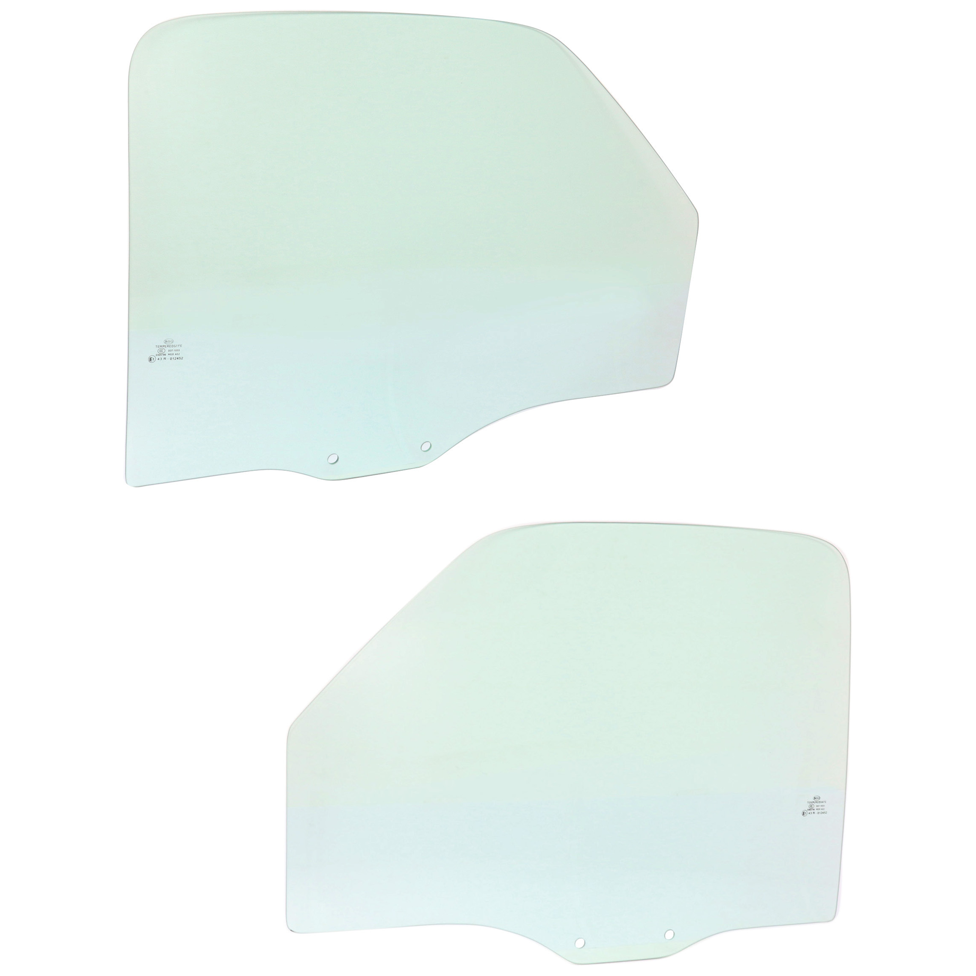 AM RANGER 03-11 FRONT DOOR GLASS RH AND LH Green Tint SKU SET JF480127 OEM 3L5Z1021410AA DD10318GTNN DD08