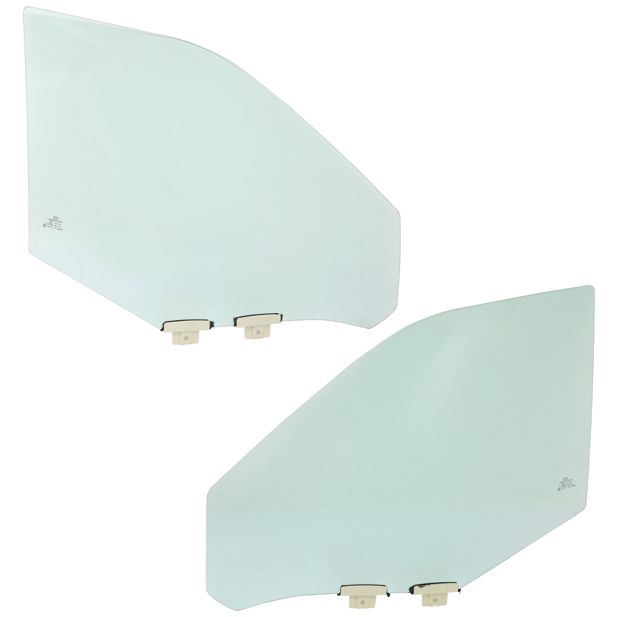 AM EXPLORER 11-18 FRONT DOOR GLASS RH AND LH Green Tint SKU SET JF480137 OEM DD11880GTY DD11880GTYN DD11881